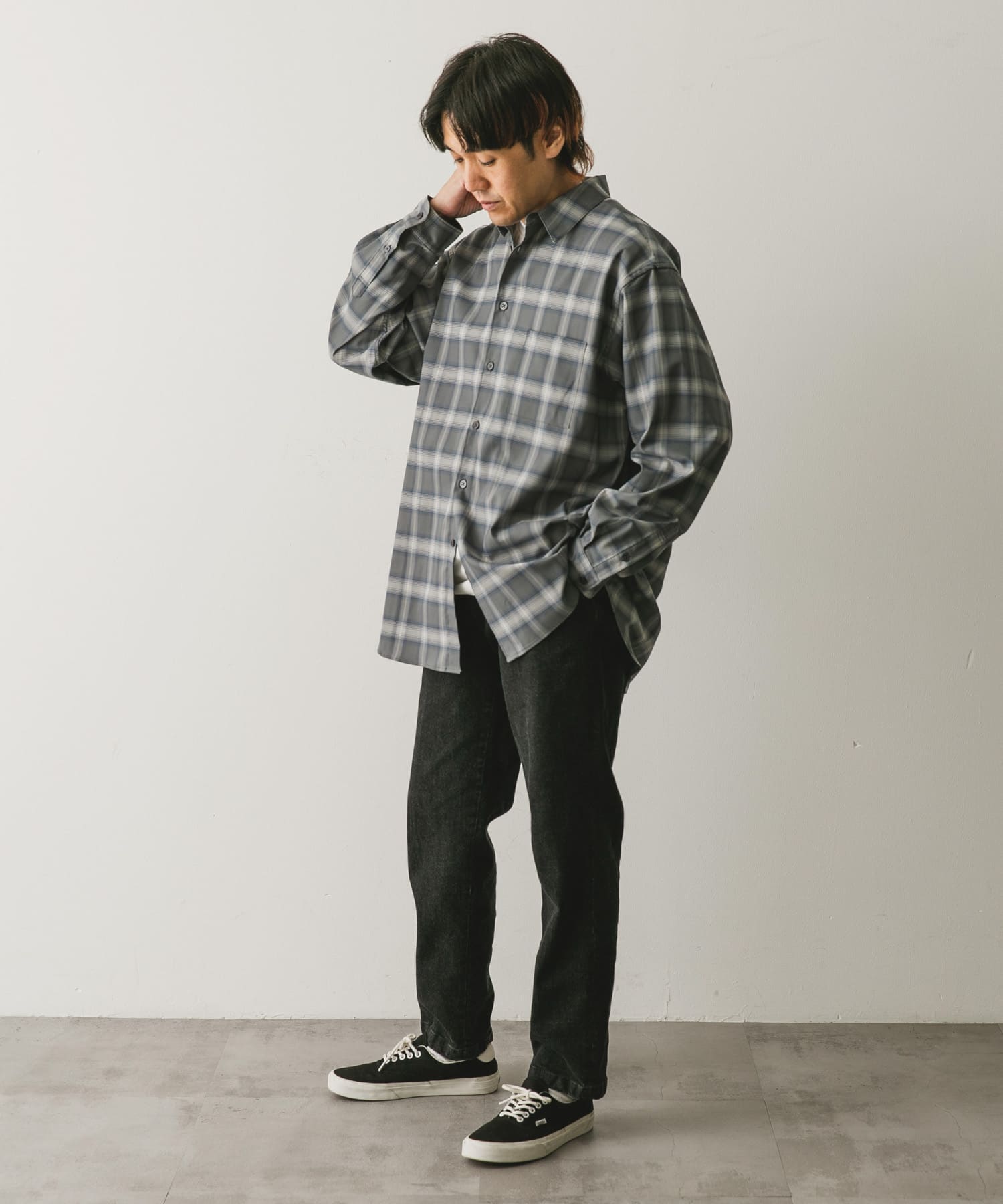 身長：172cm サイズ：L