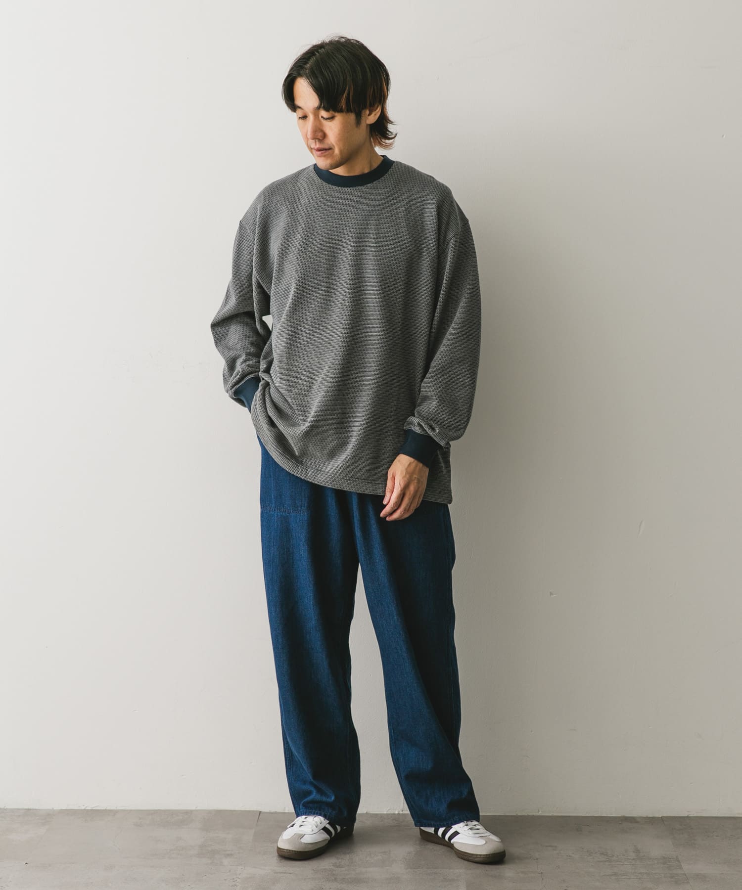 身長：172cm サイズ：L