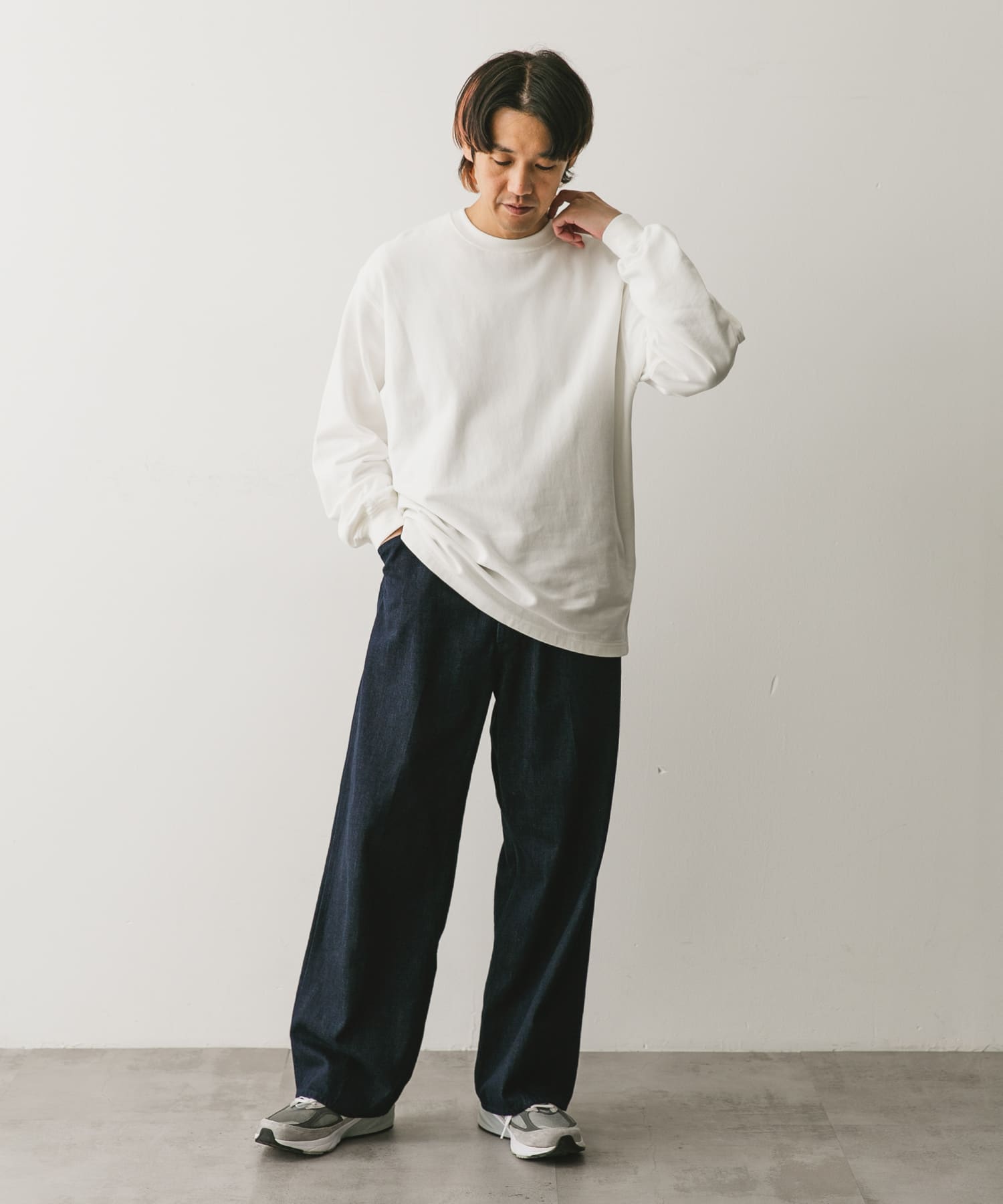 身長：172cm サイズ：L