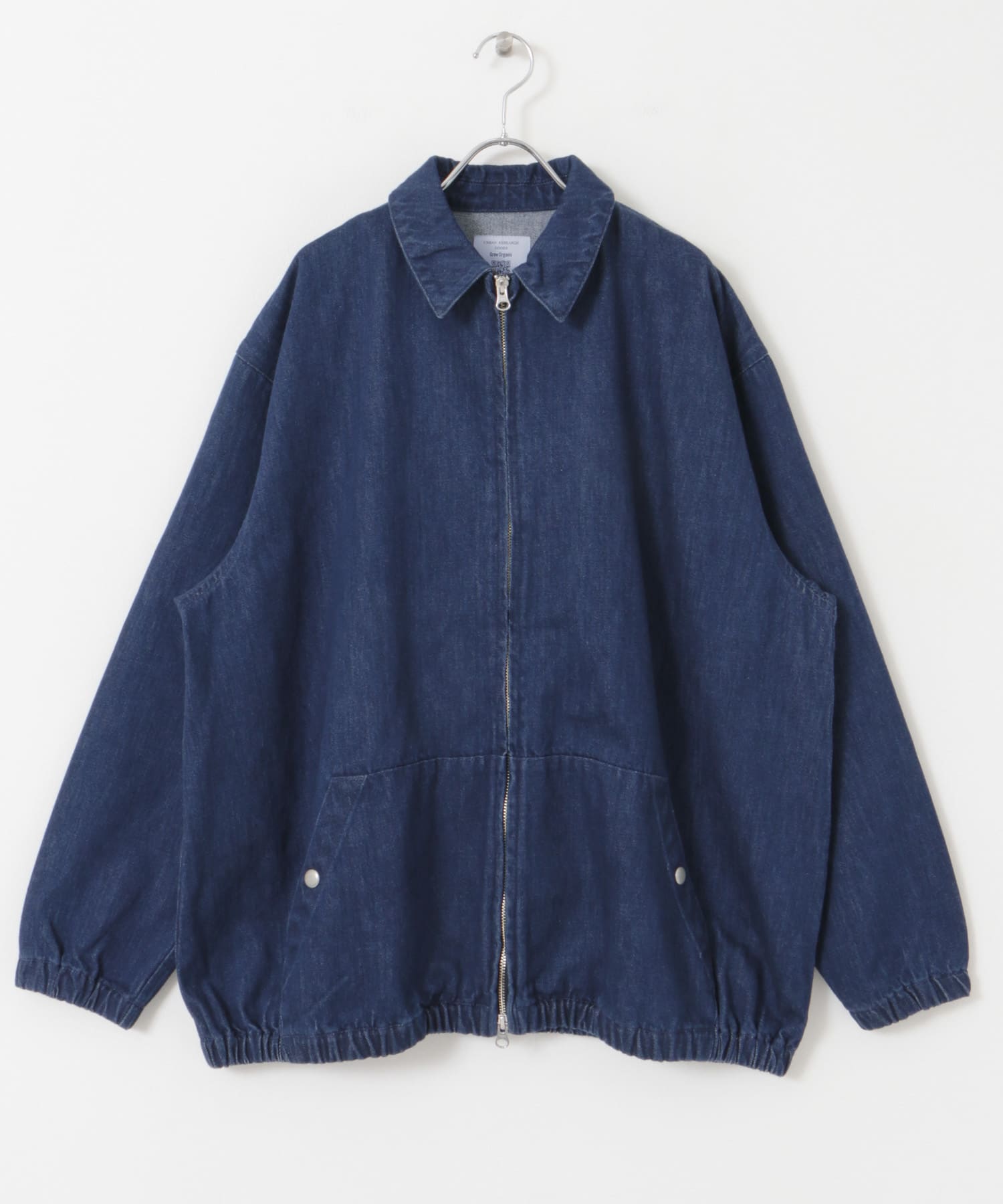 Denim Zip Blouson INDIGO M