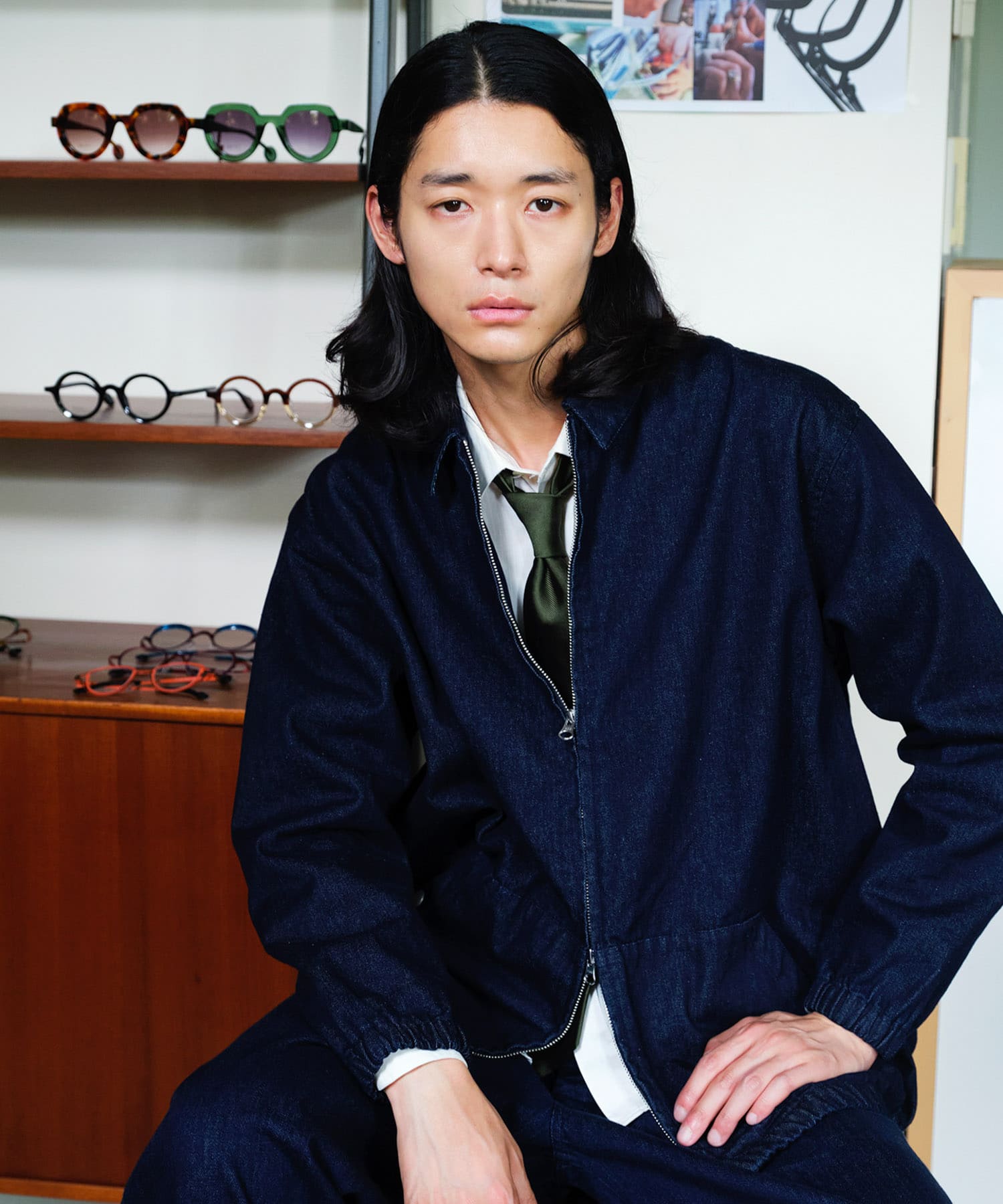 身長：181cm サイズ：L