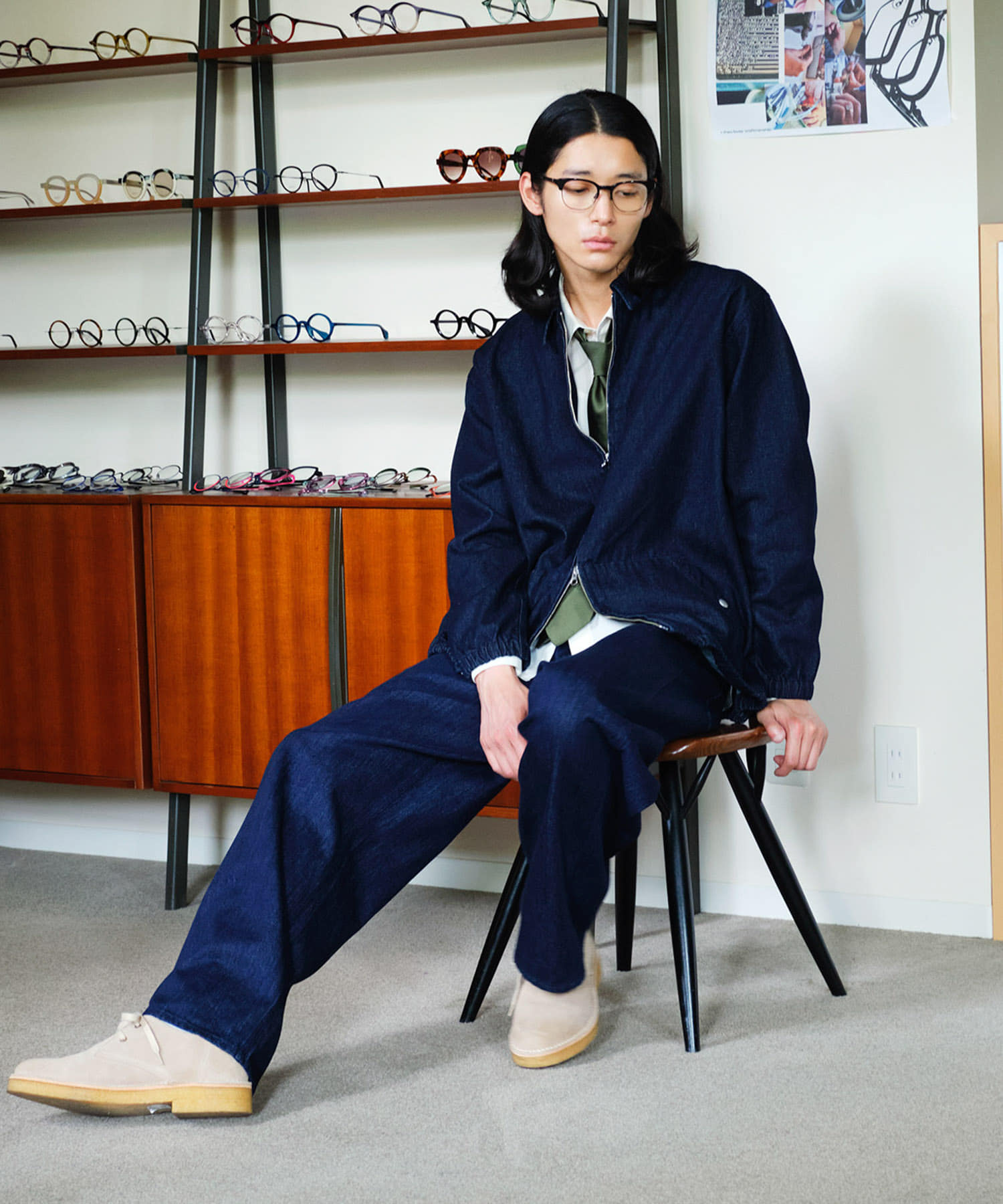 身長：181cm サイズ：L