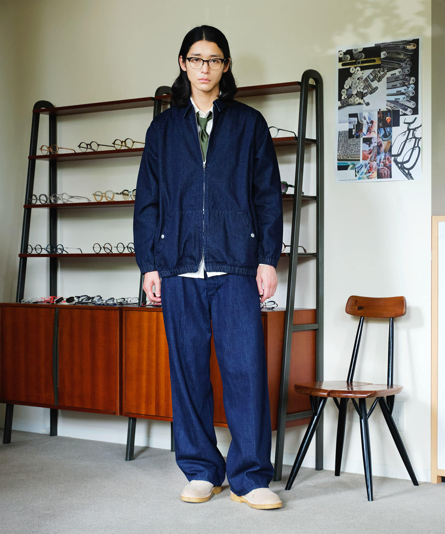 身長：181cm サイズ：L