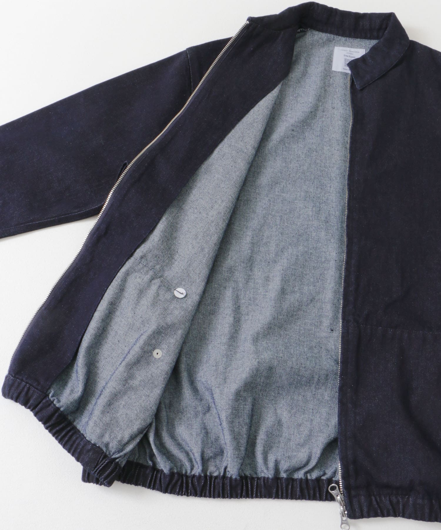 Denim Zip Blouson ONE WASH M