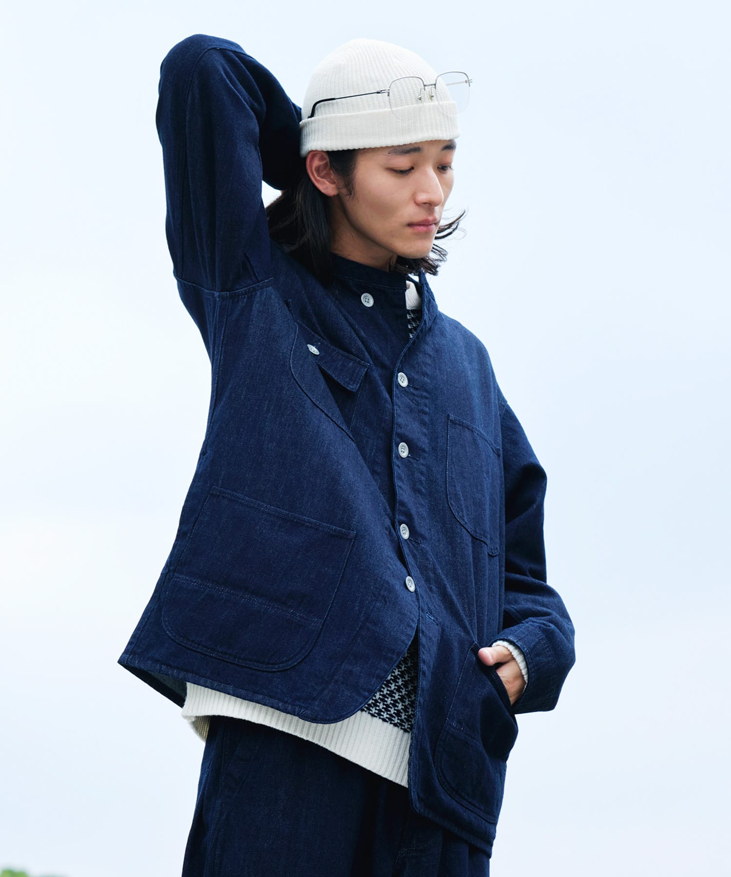 身長：181cm サイズ：L
