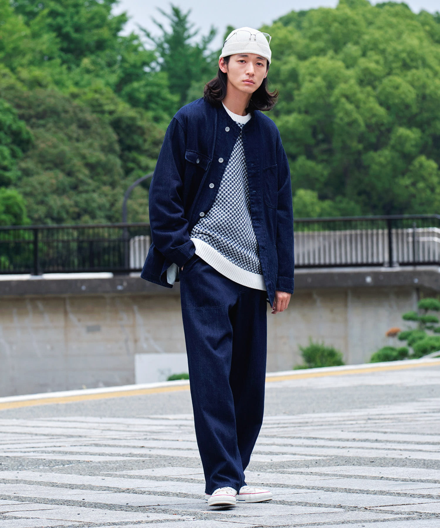身長：181cm サイズ：L