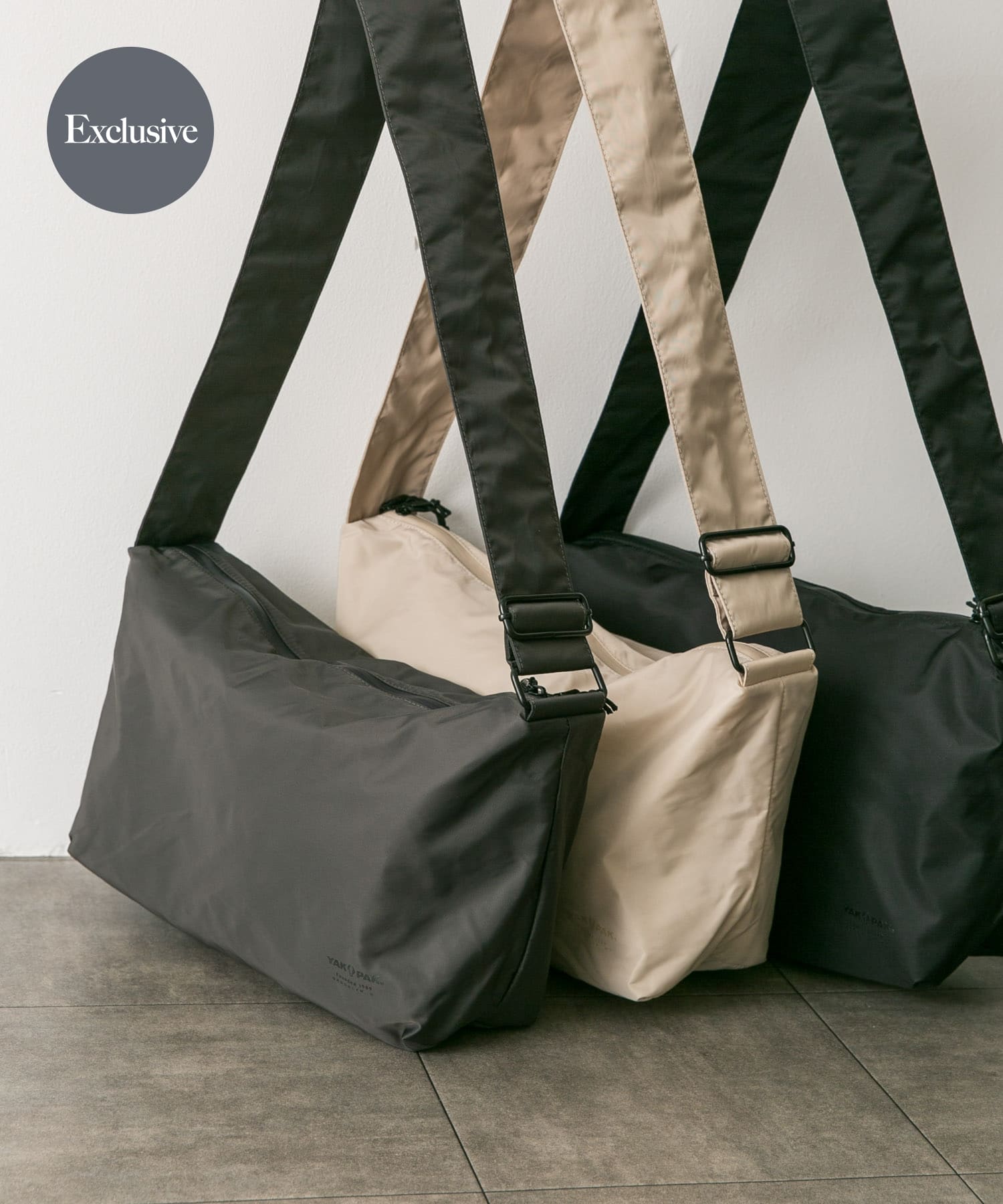 『別注』YAK PAK×DOORS　ミニSHOULDER BAG BLACK -