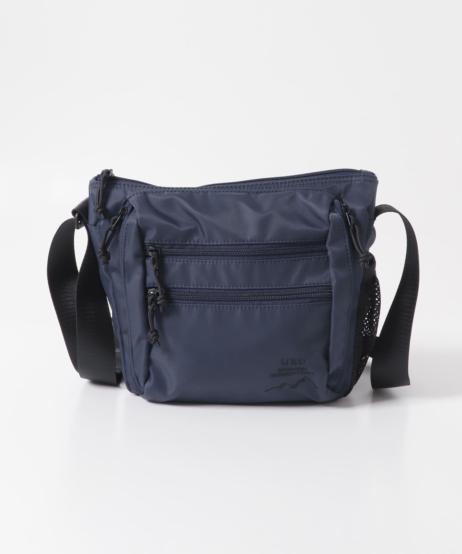 URD マルチポケットショルダーバッグ NAVY -