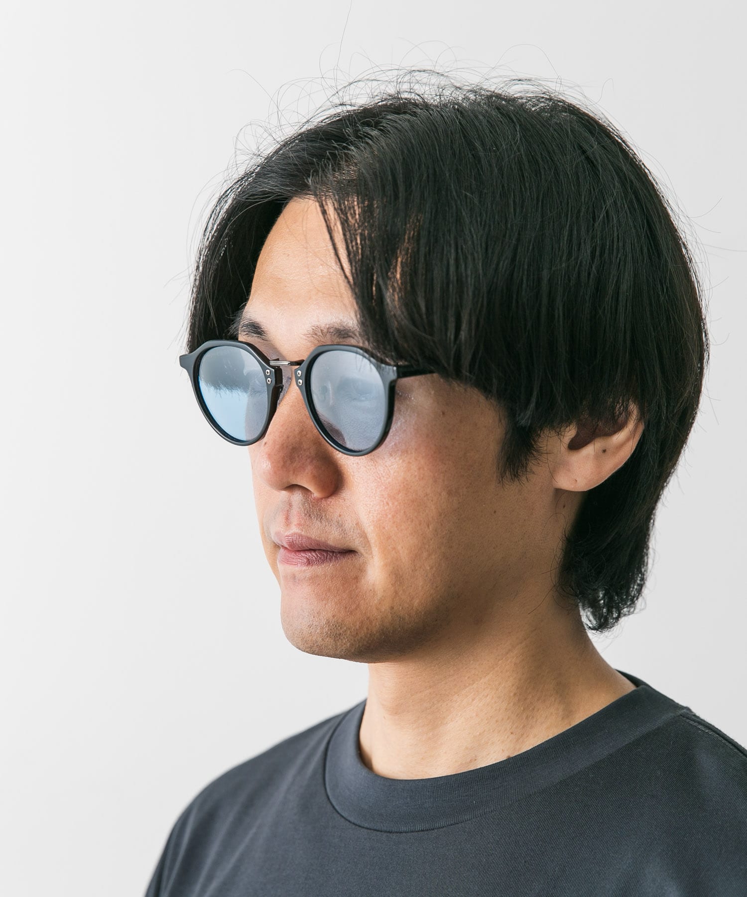 クラウンパント(調光&偏光レンズ) BLK/BLUE -