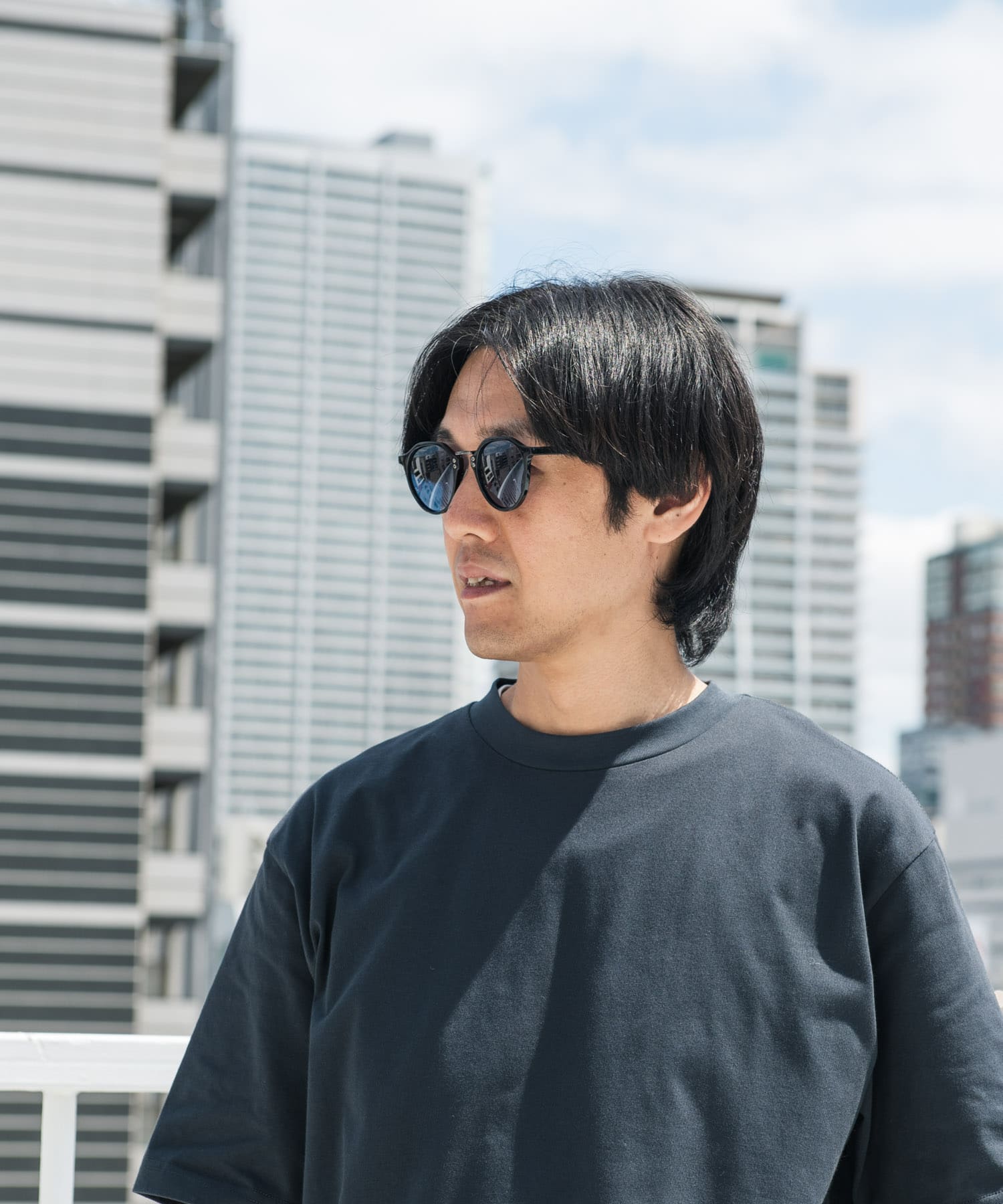 クラウンパント(調光&偏光レンズ) BLK/BLUE -