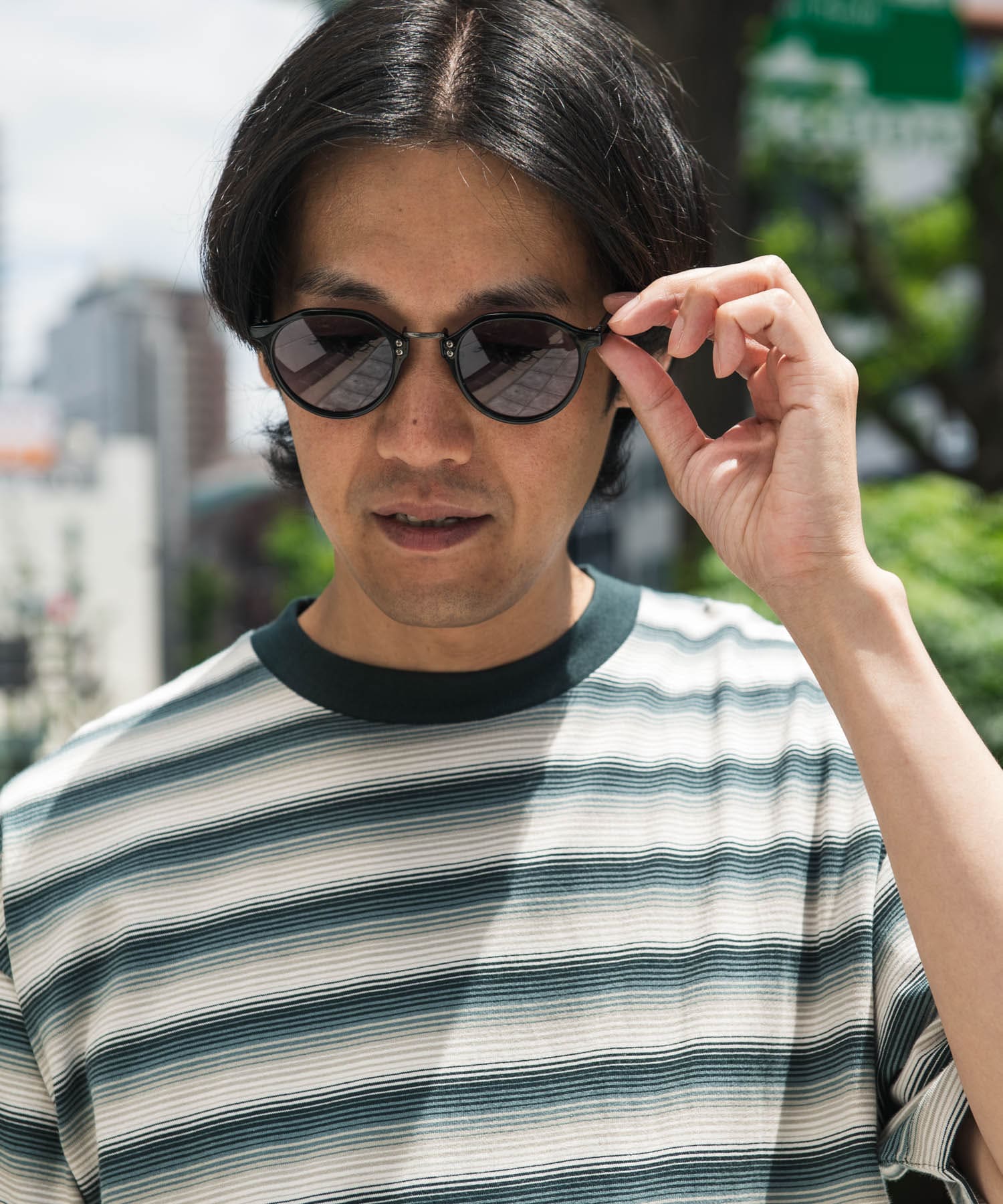 クラウンパント(調光&偏光レンズ) BLK/SMOKE -