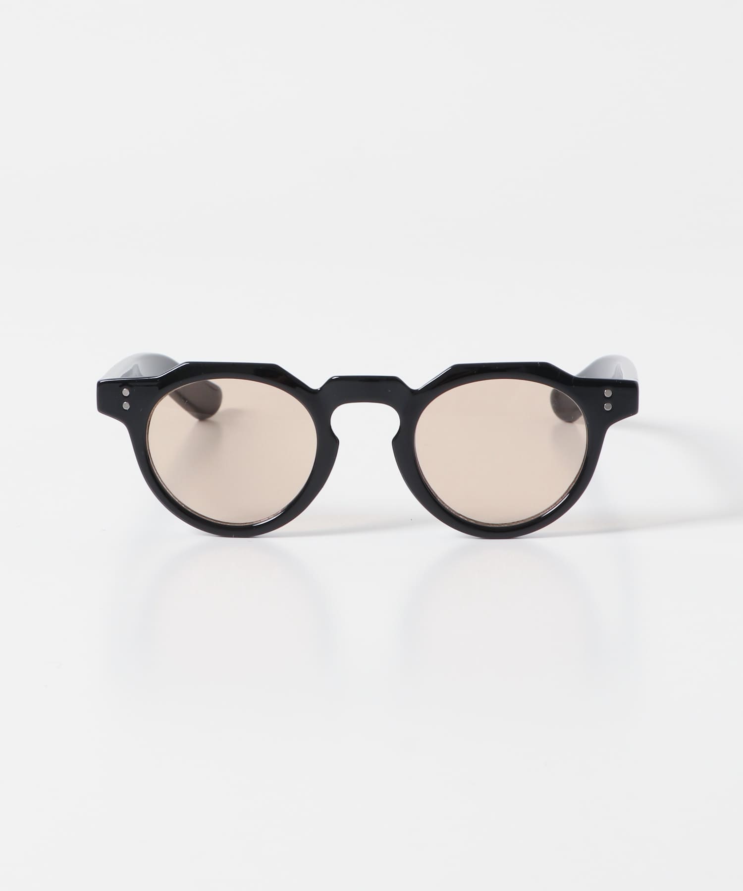 クラウンパントサングラス BLK/BROWN -