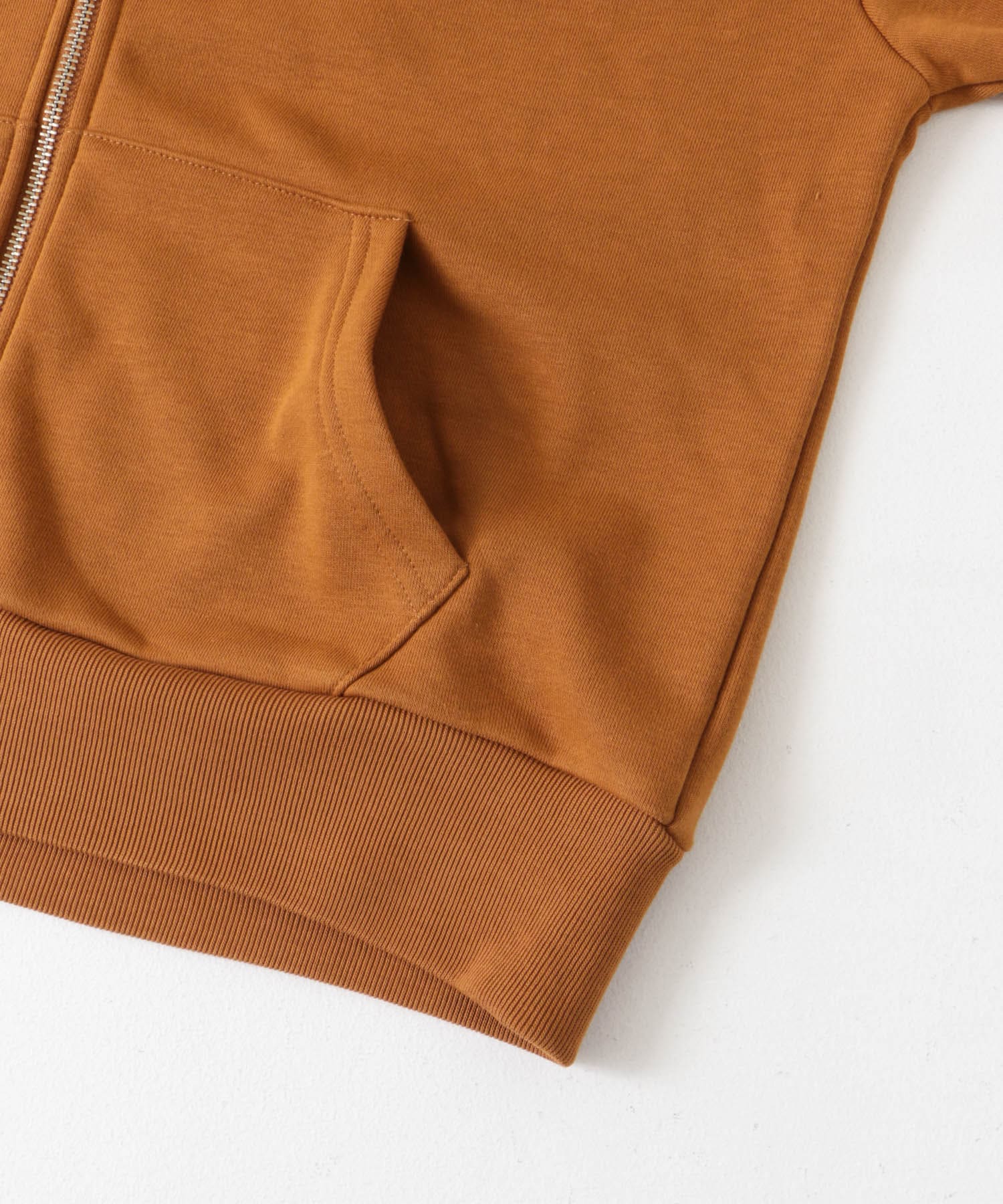 『別注』PENNEYS×DOORS　 THE FOX 裏毛ジップパーカー CAMEL M