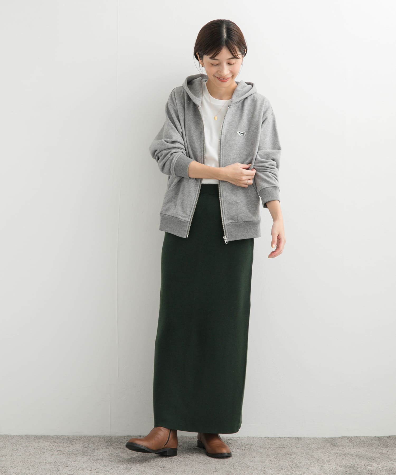 身長：162cm サイズ：M