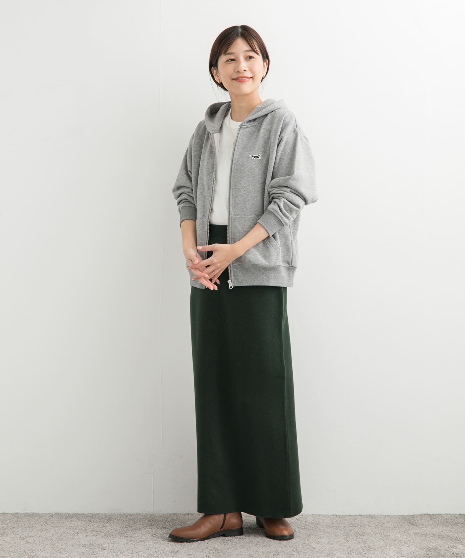 身長：162cm サイズ：M