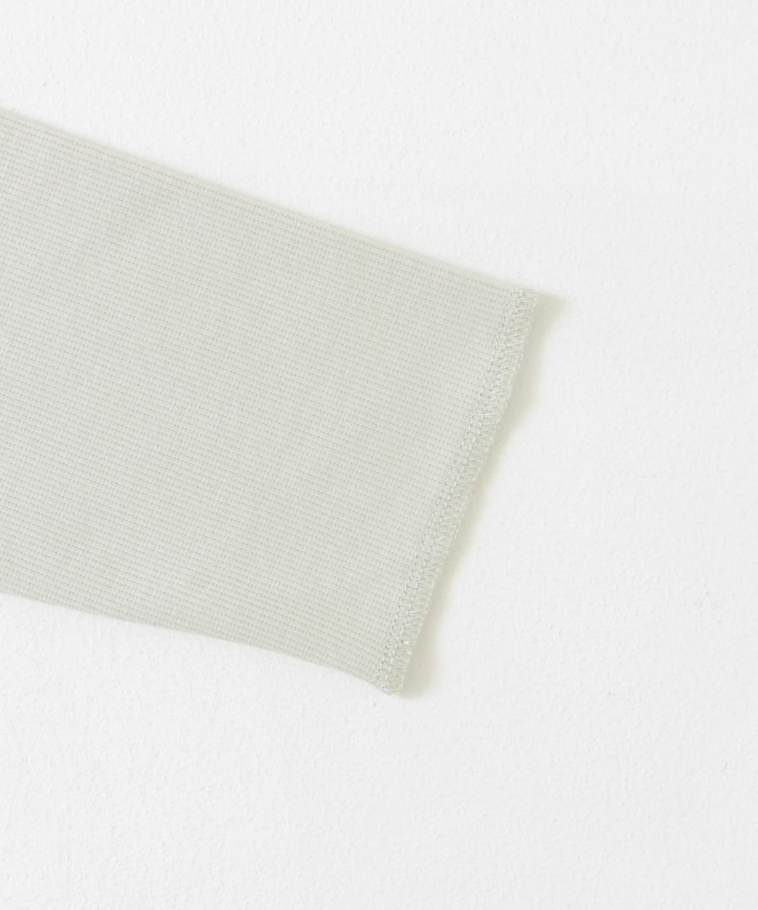 GIZAコットンバックデザインプルオーバー L.GRAY M