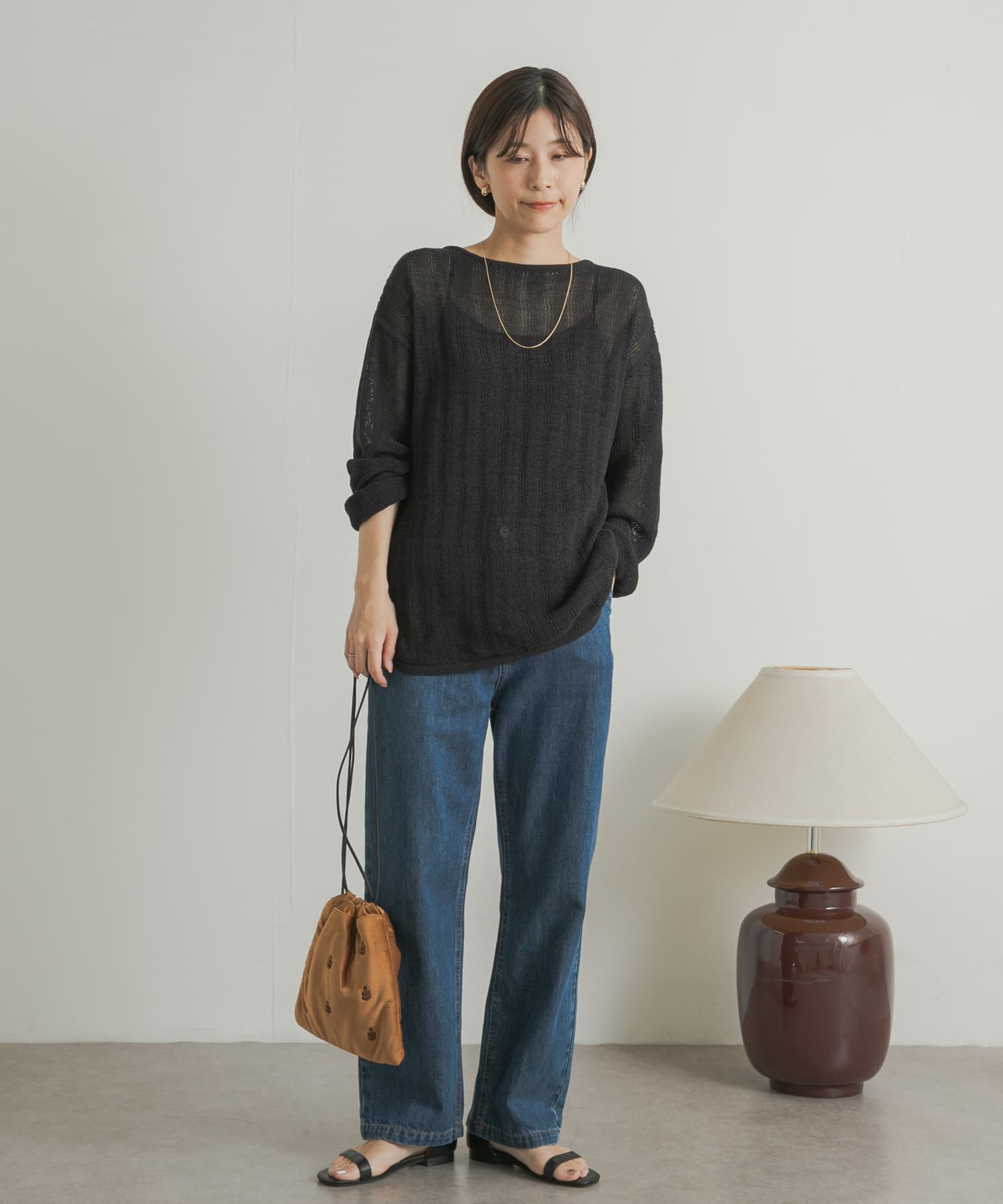 身長：162cm サイズ：M
