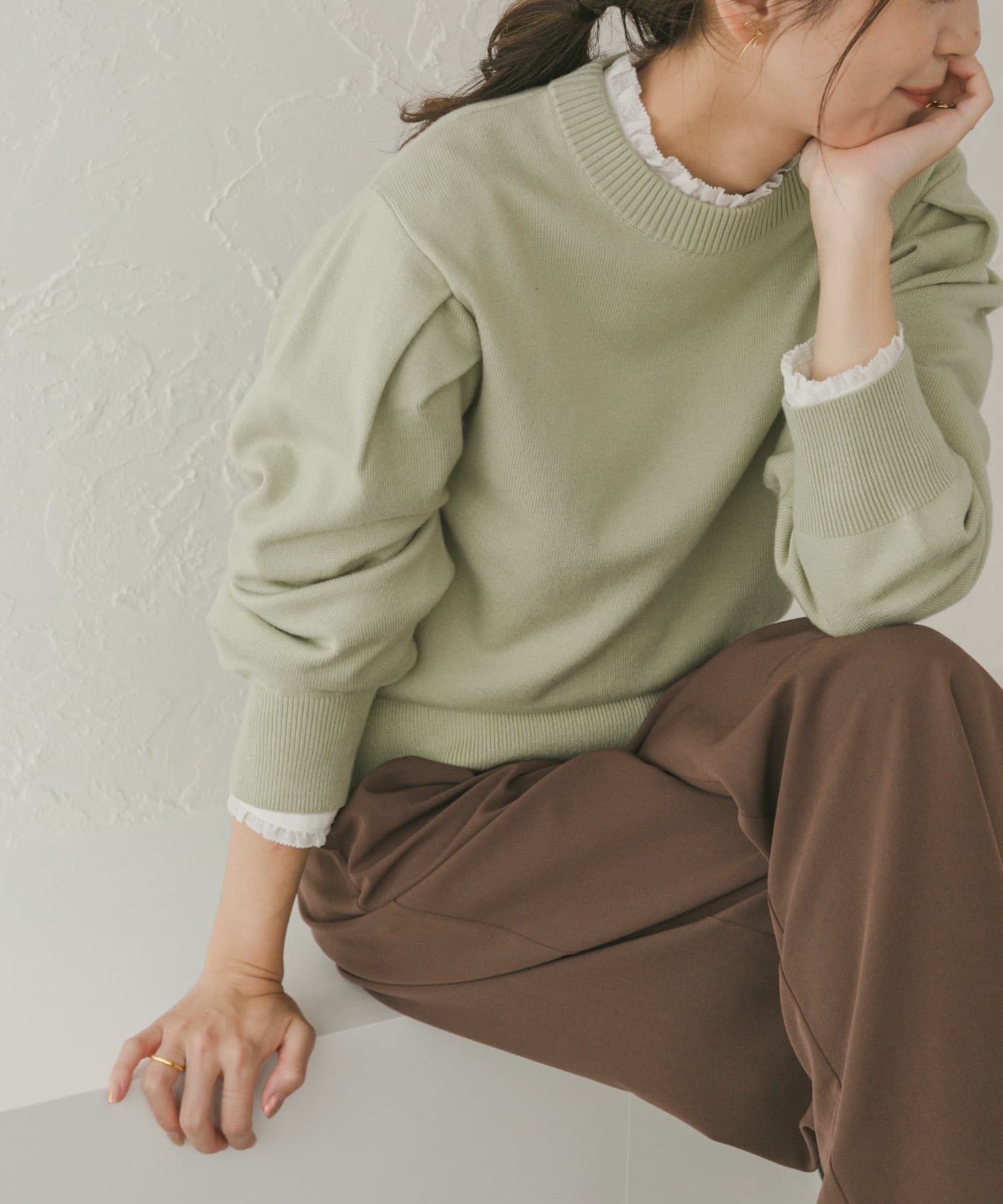 身長：162cm サイズ：M
