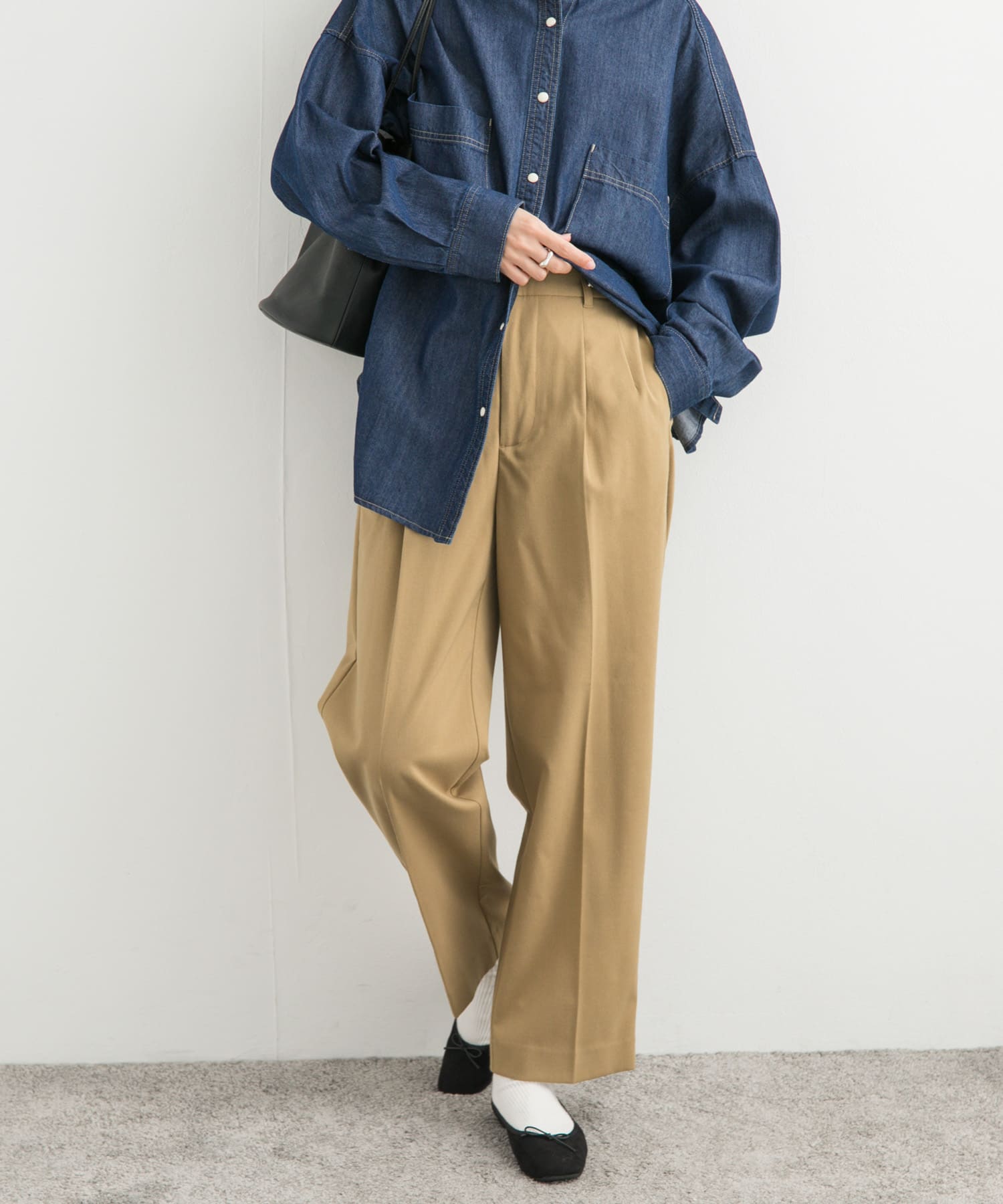 身長：161cm サイズ：S