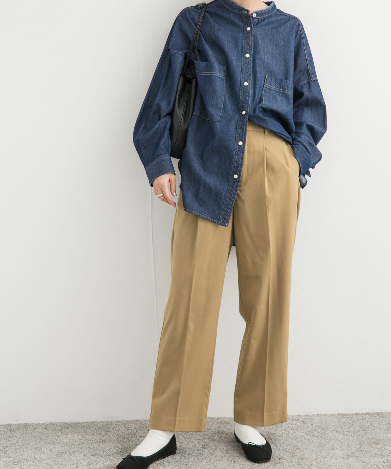 身長：161cm サイズ：S