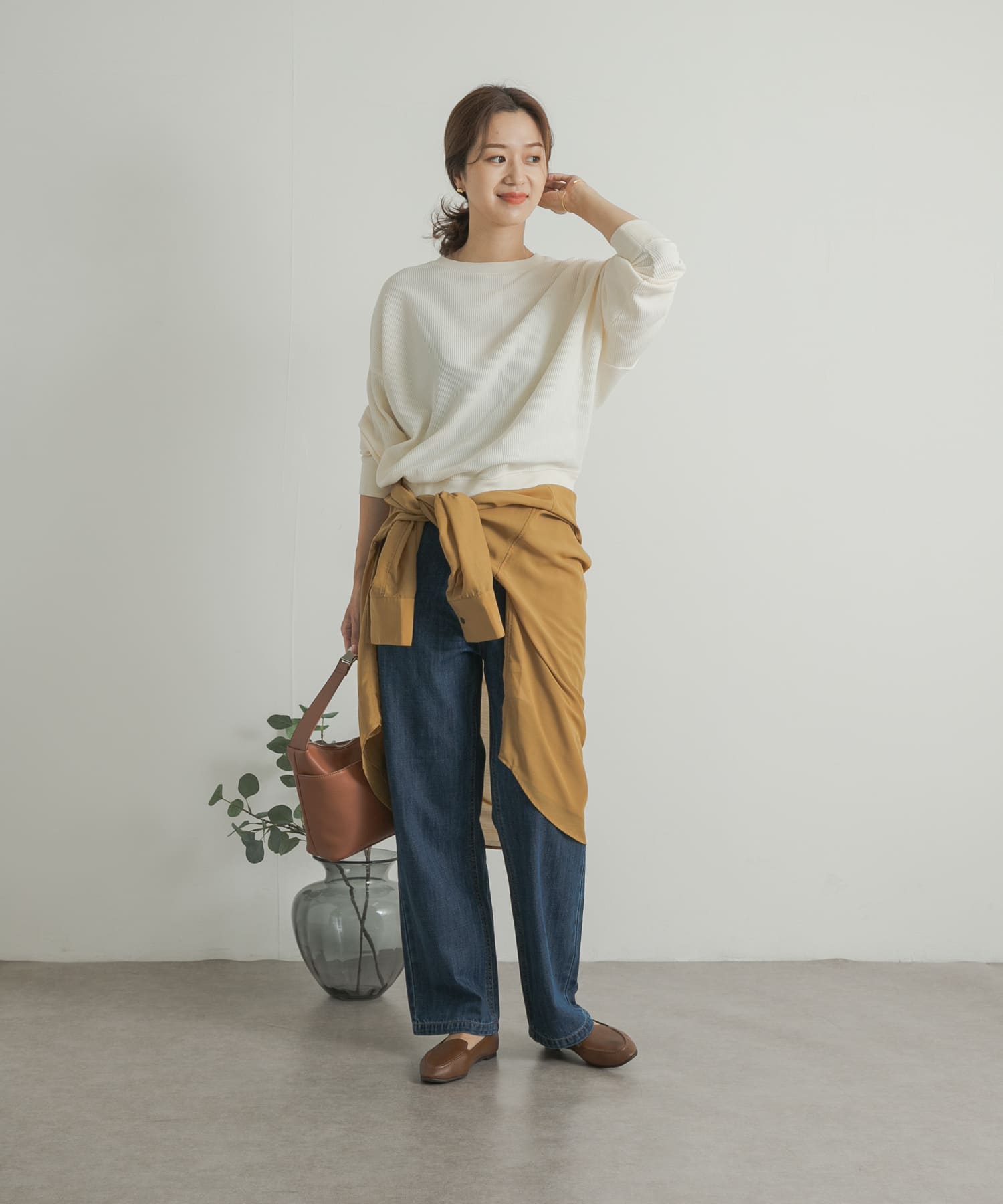 身長：168cm サイズ：L