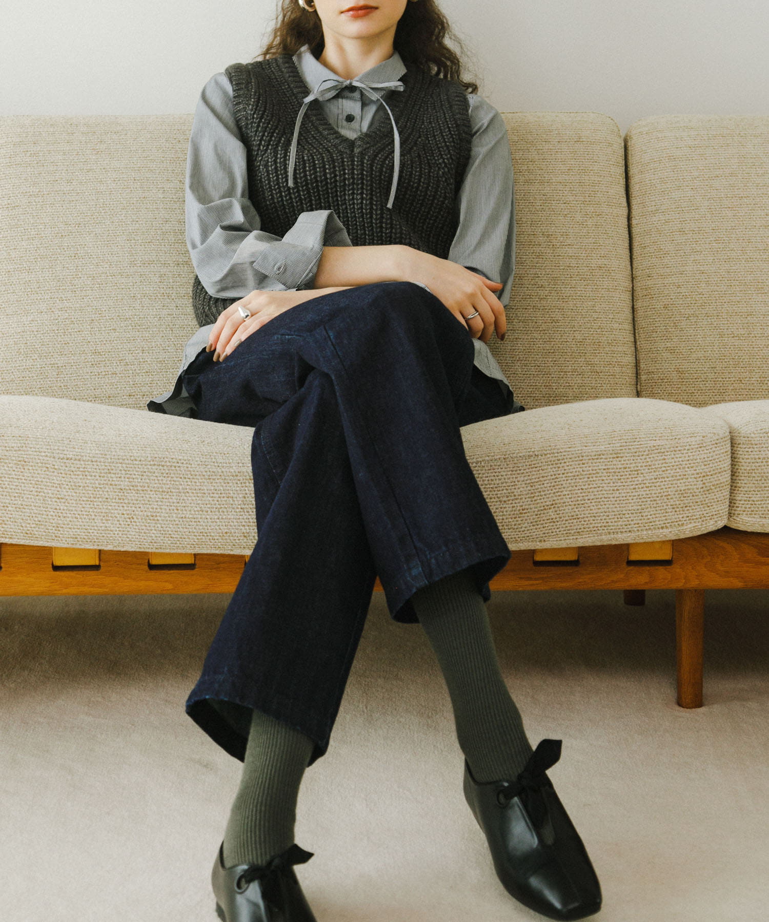 身長：174cm サイズ：L