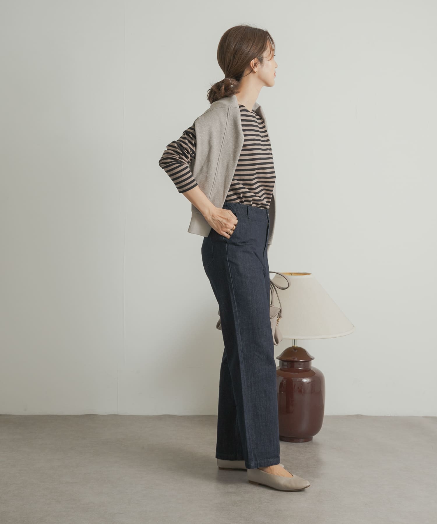 身長：168cm サイズ：L