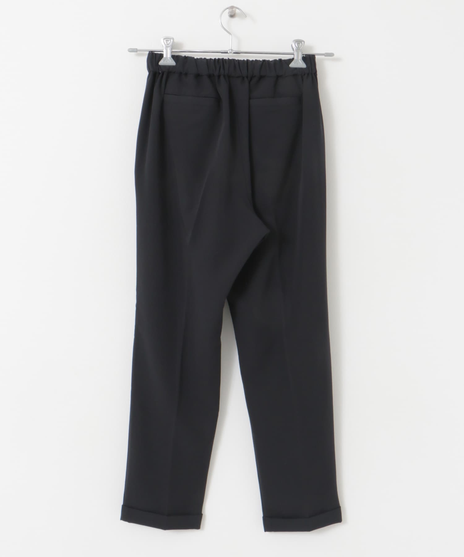 ストレッチテーパードイージーパンツ NAVY XS