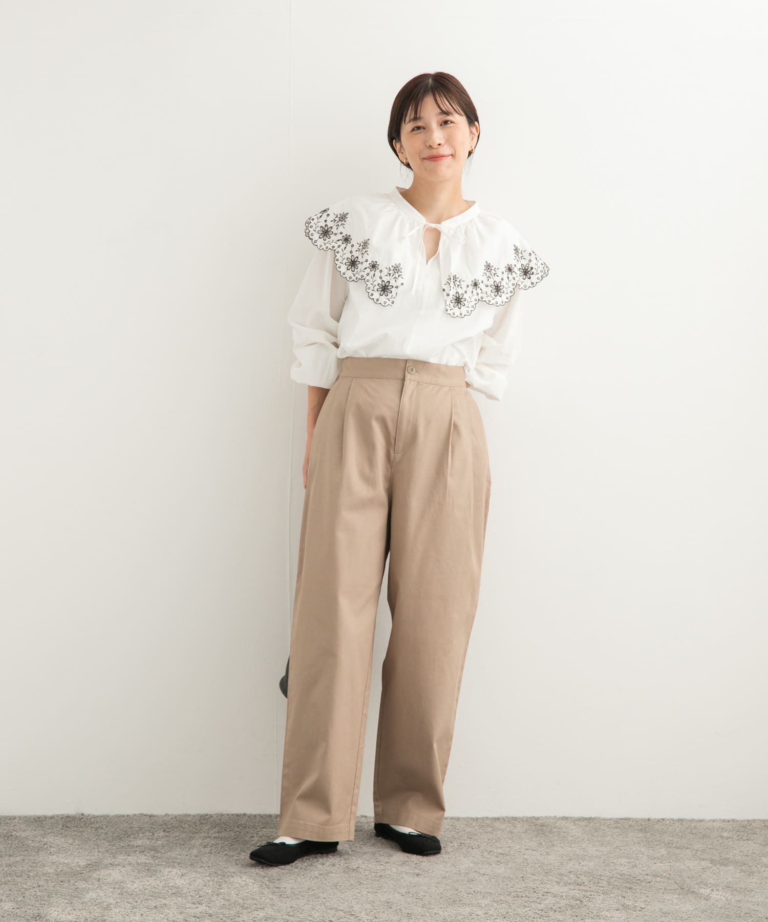 身長：162cm サイズ：M