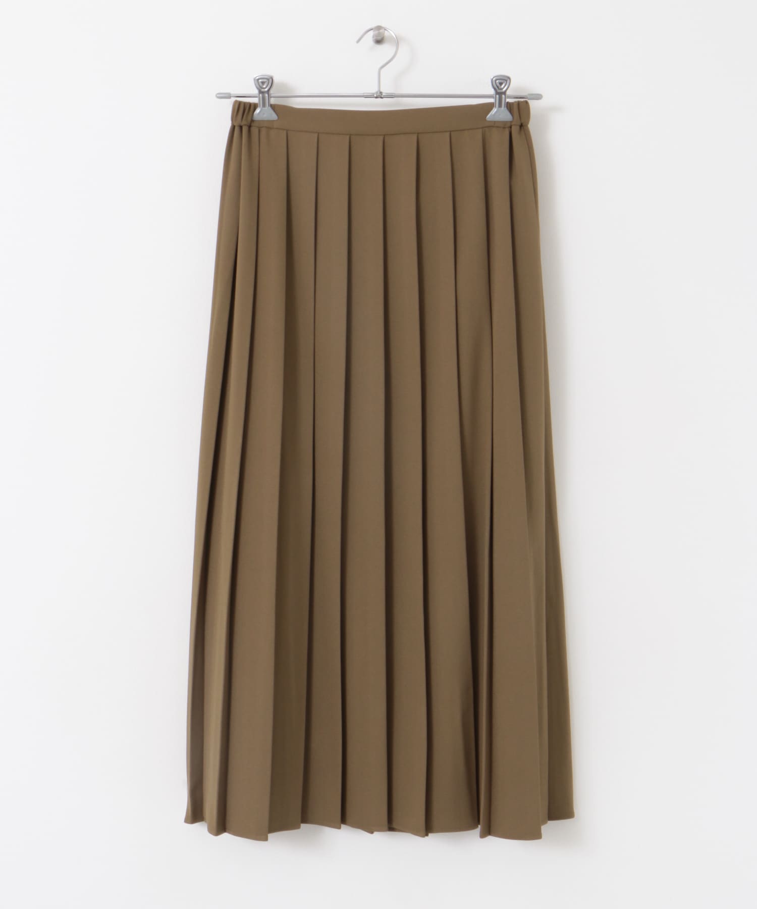 プリーツサロペットスカート CAMEL M