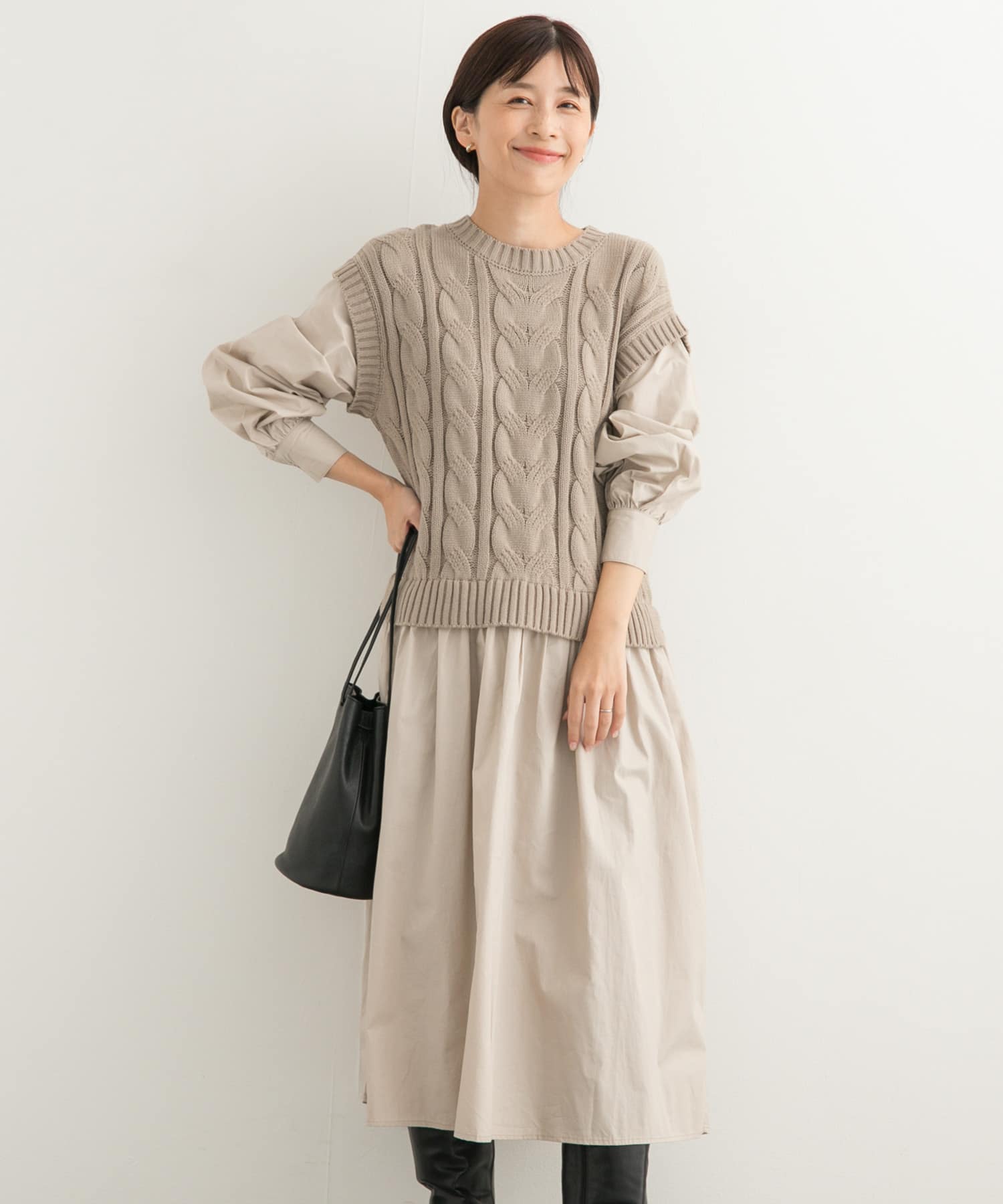 身長：162cm サイズ：M