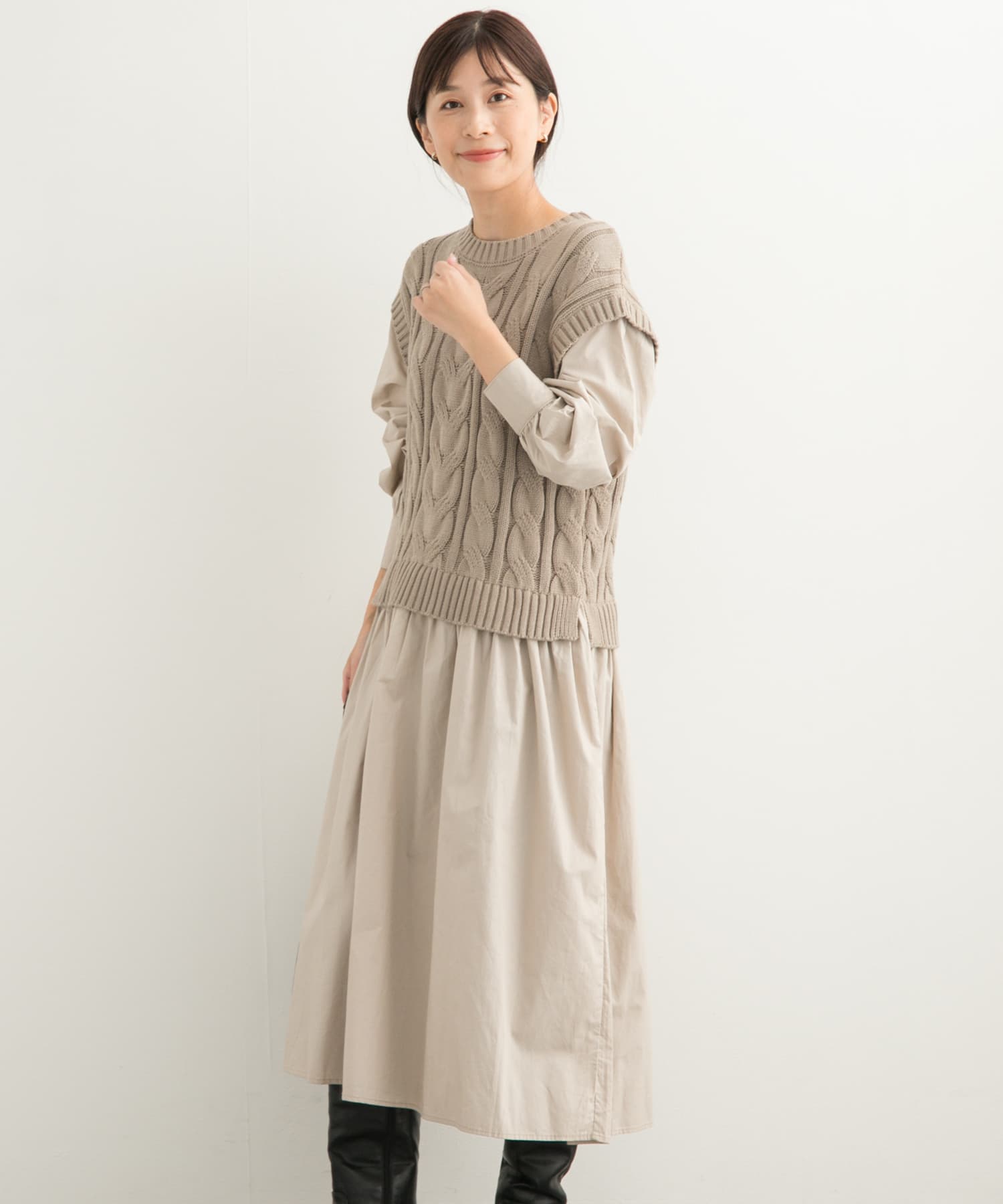 身長：162cm サイズ：M
