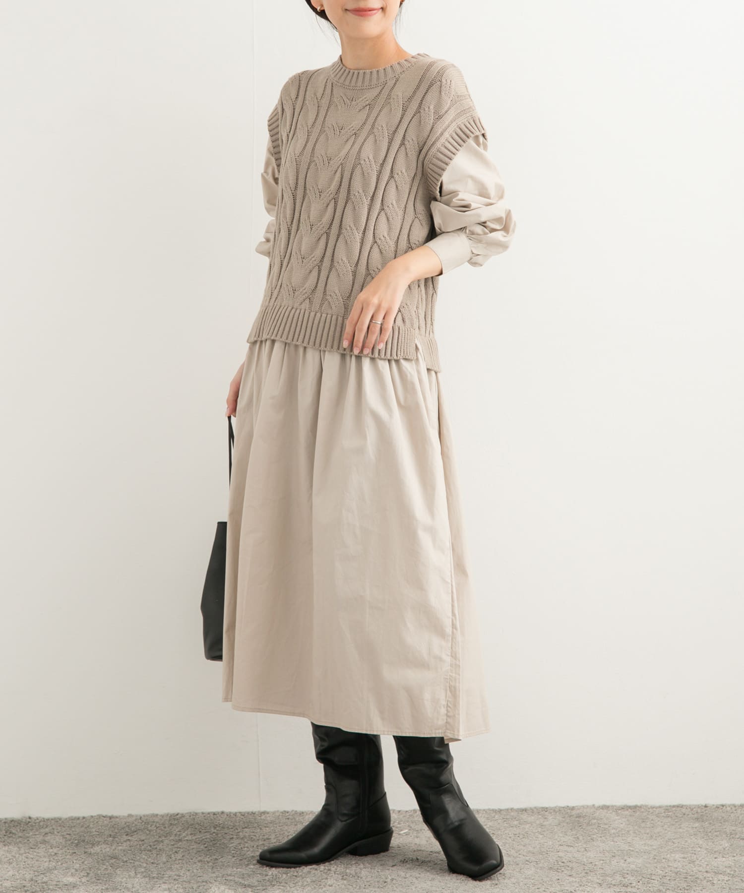 身長：162cm サイズ：M
