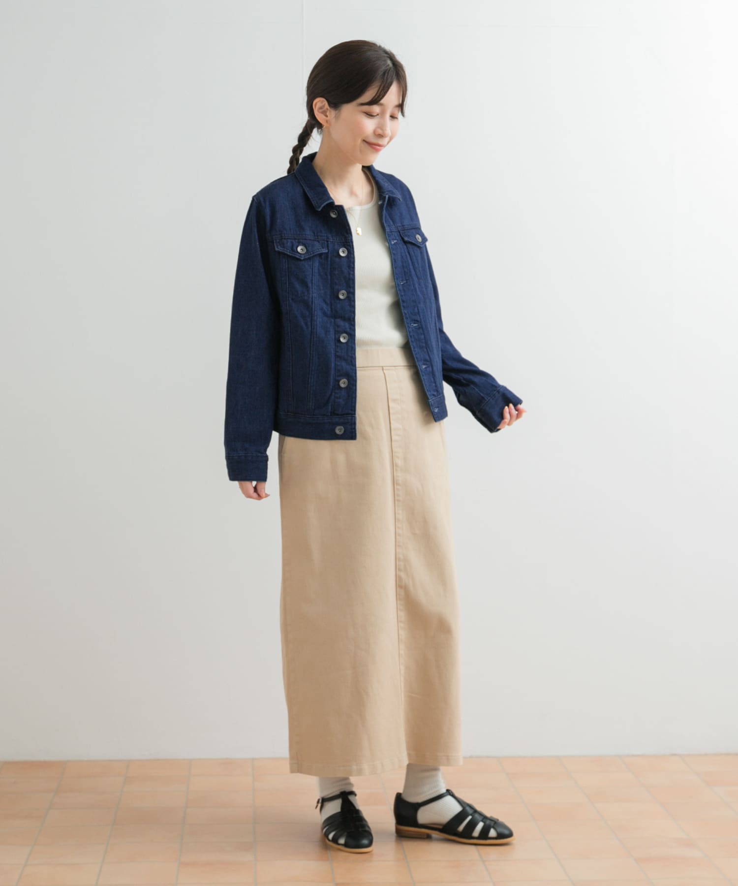 身長：162cm サイズ：M