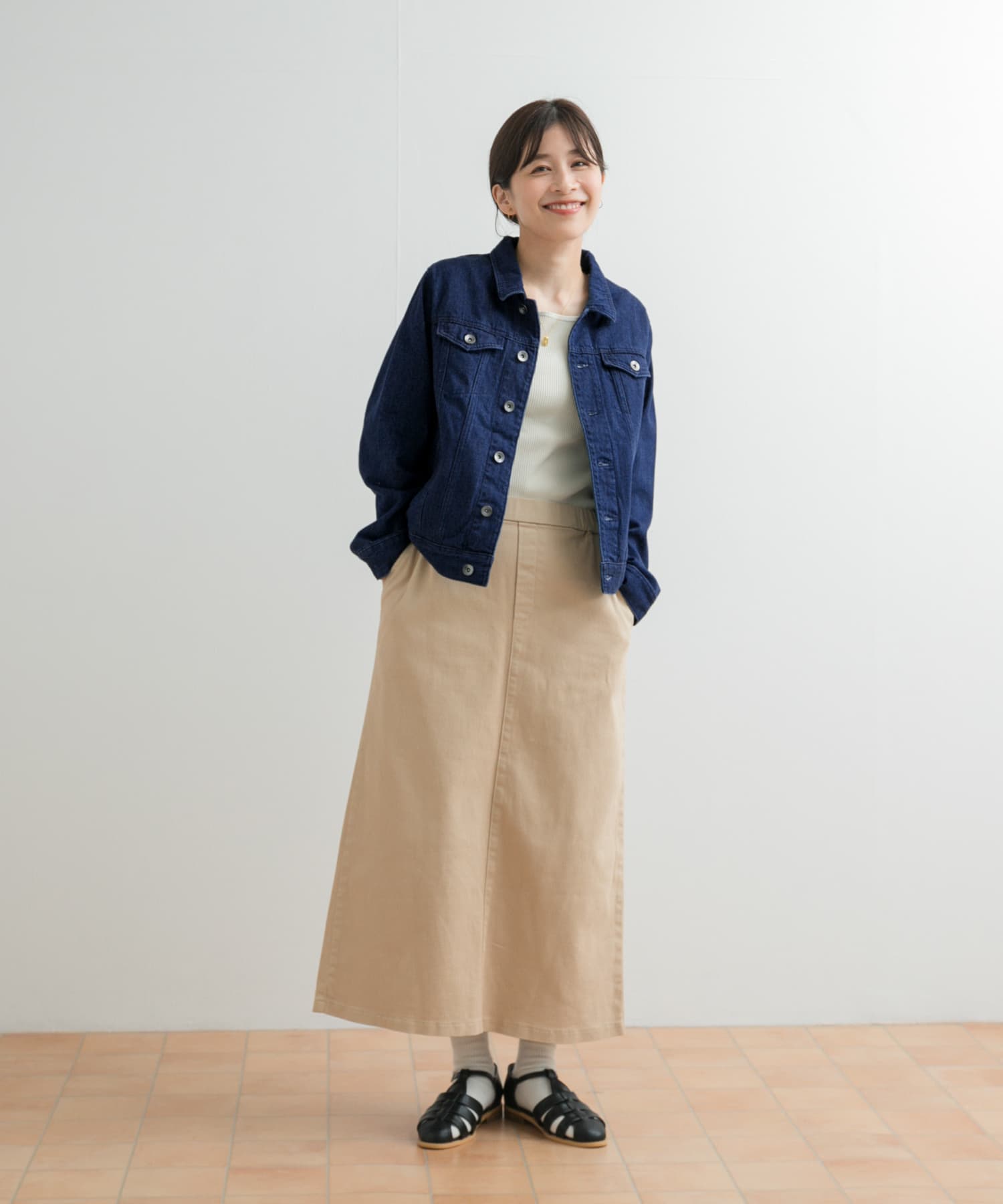 身長：162cm サイズ：M
