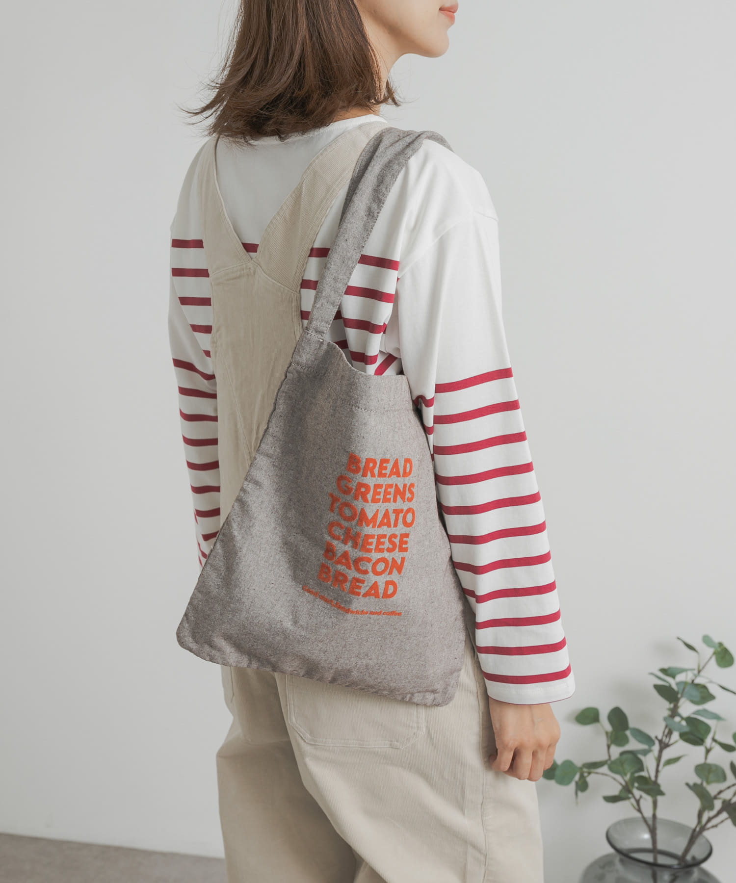 『別注』beej×DOORS　ロゴトート BROWN one