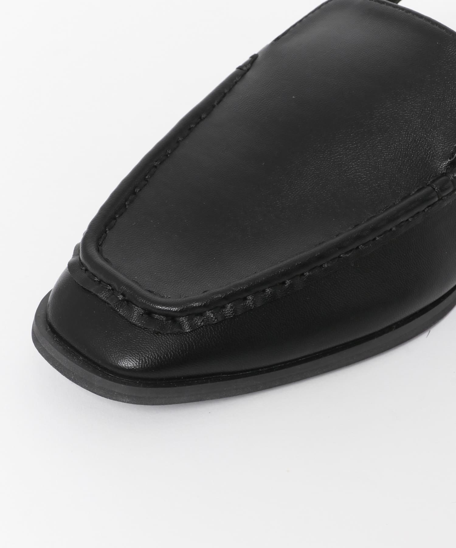 スリングローファー BLACK 36