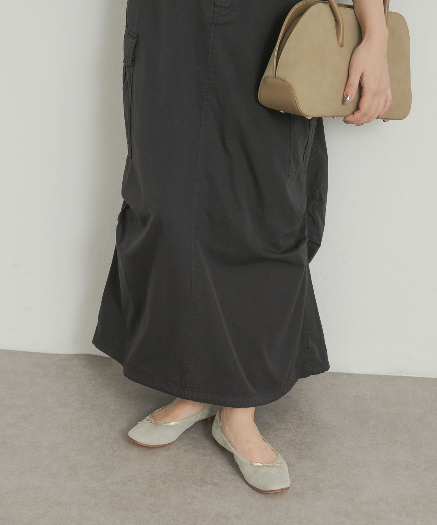 やわらかスエードバレエシューズ SAND 36