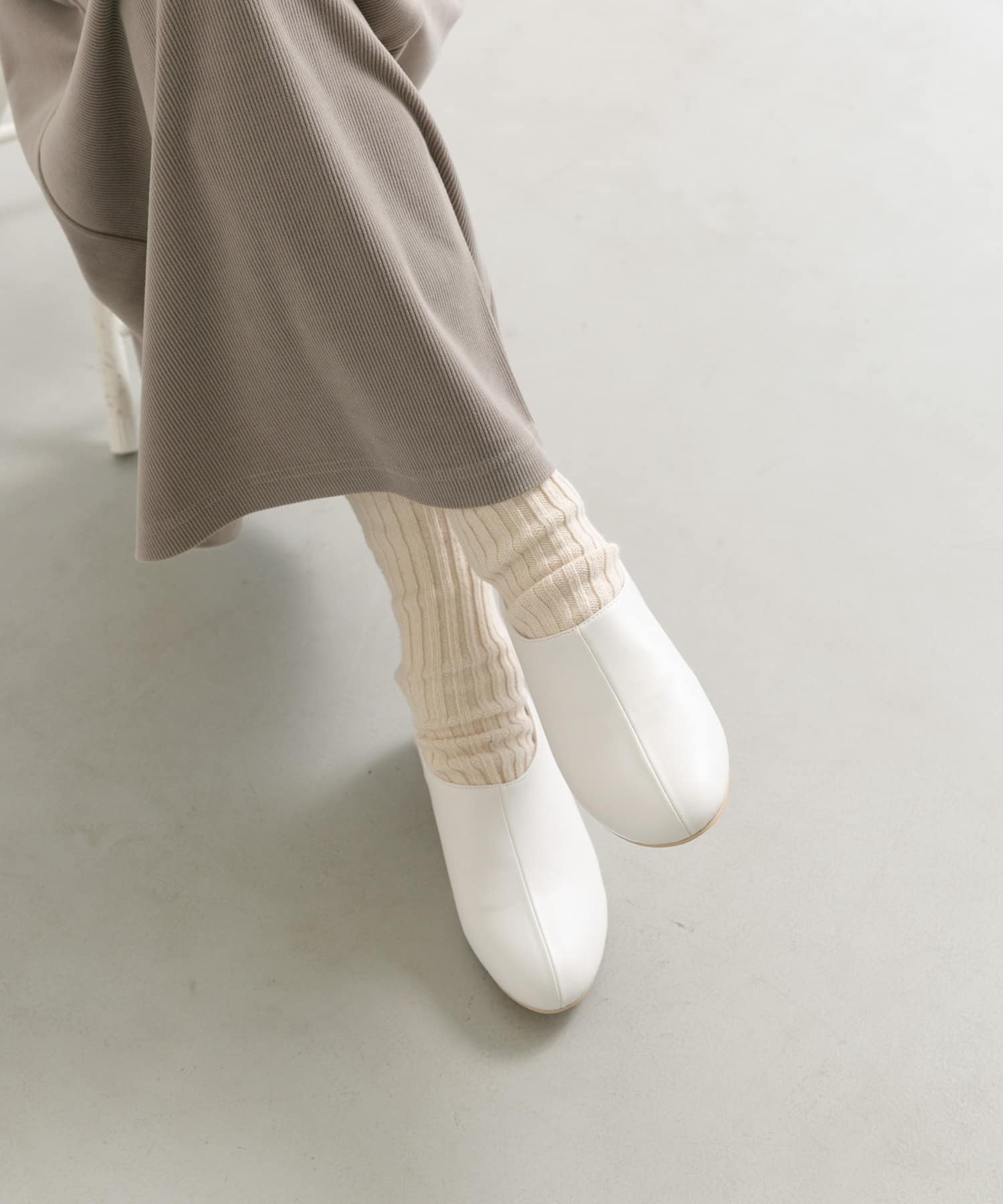 ハマグリシューズ IVORY 36