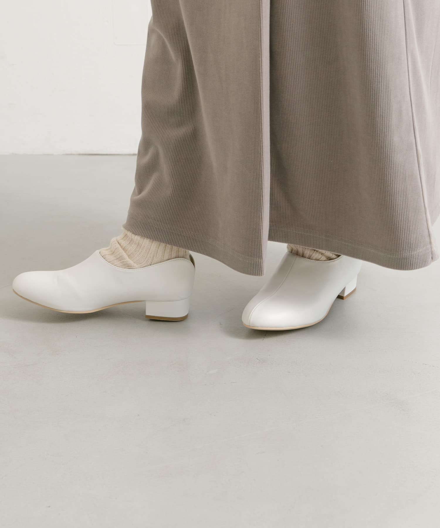 ハマグリシューズ IVORY 36