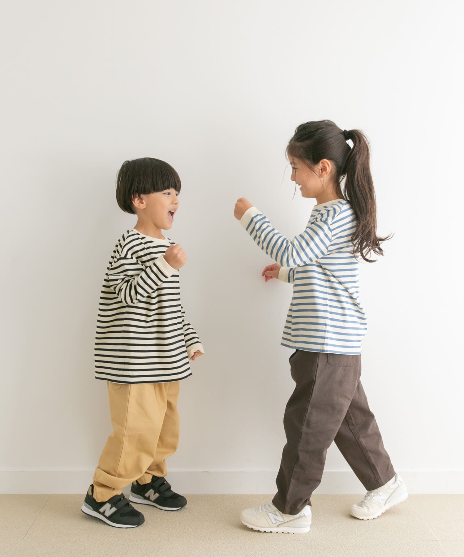 身長：108cm サイズ：120 / 身長：123cm サイズ：120