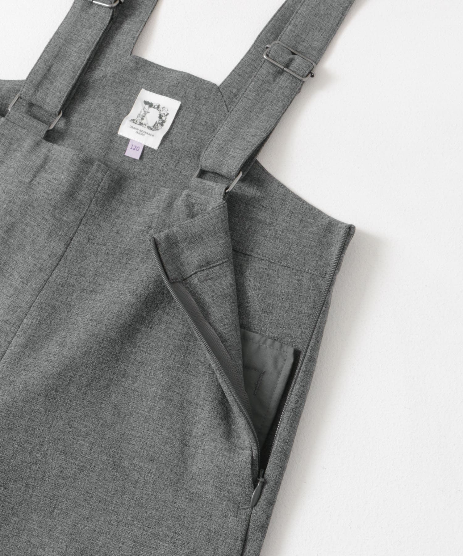 『親子リンク』『UR TECH DRYLUXE』サスペンダーパンツ(KIDS) CHARCOAL 105