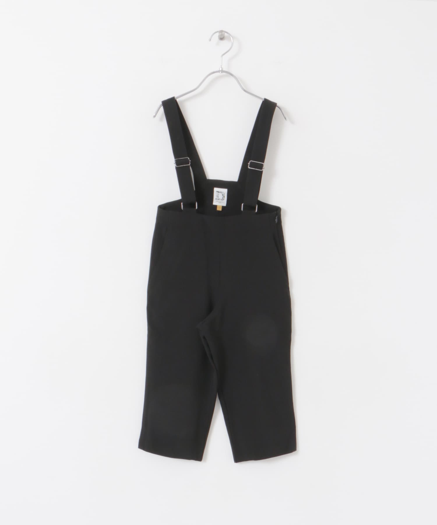 『親子リンク』『UR TECH DRYLUXE』サスペンダーパンツ(KIDS) BLACK 105