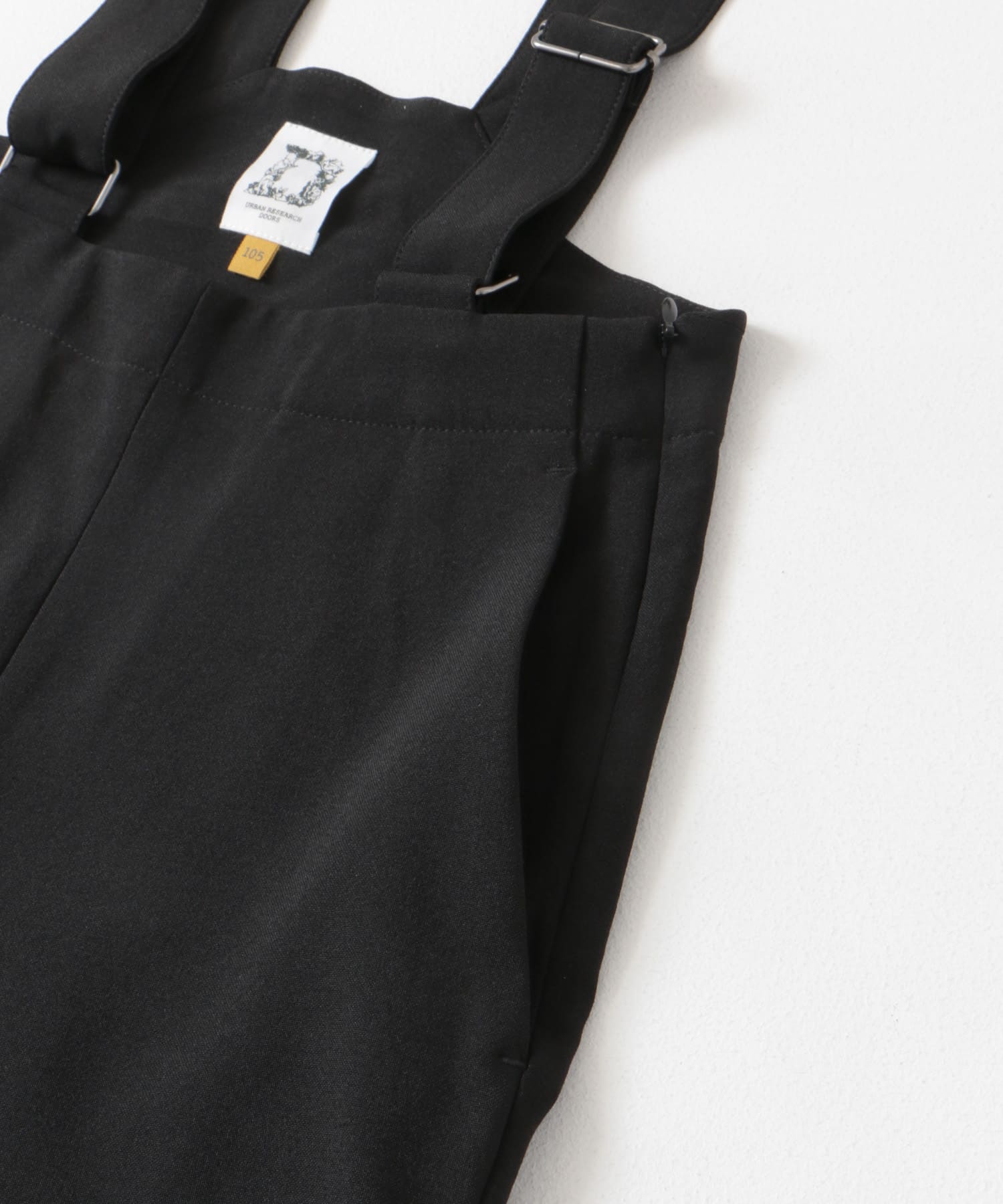 『親子リンク』『UR TECH DRYLUXE』サスペンダーパンツ(KIDS) BLACK 105