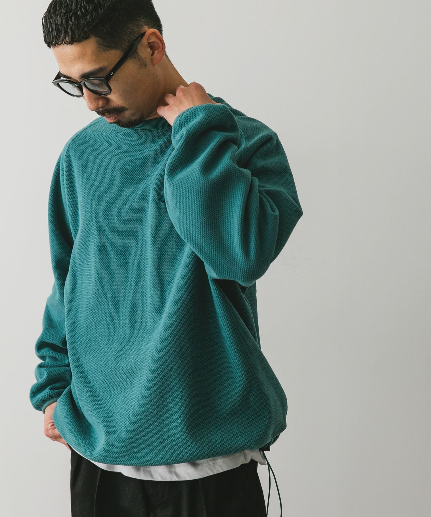 UR TECH』ピケフリース プルオーバー(M BLUE GREEN): トップス｜URBAN
