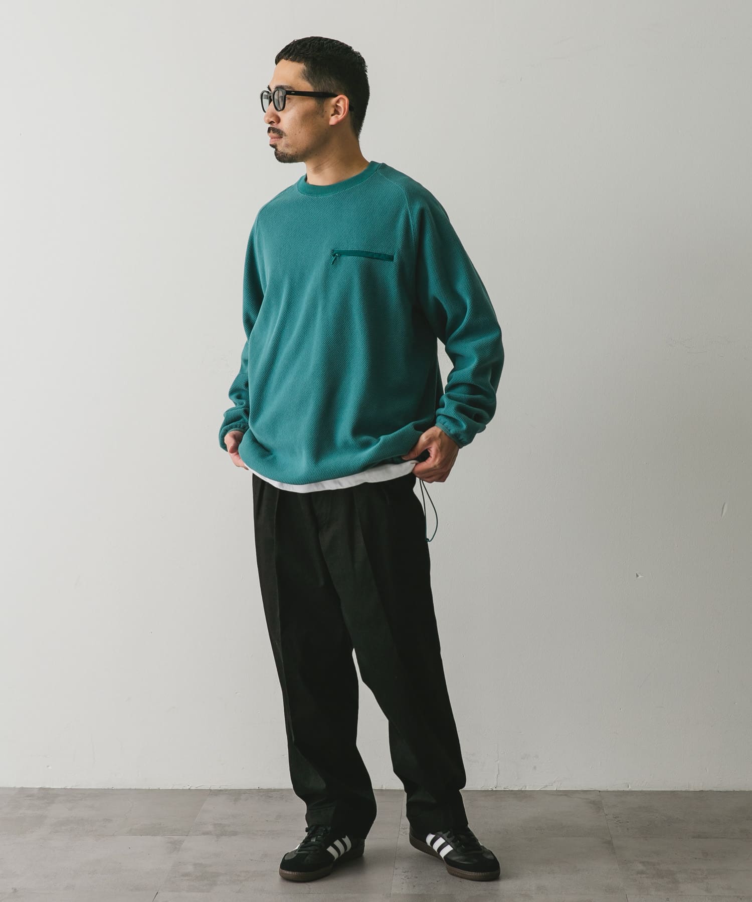 身長：168cm サイズ：L