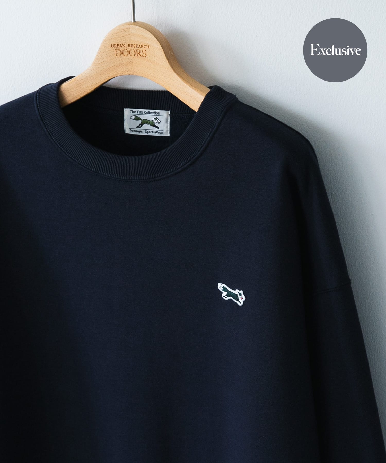 XLサイズ/WEB限定』『別注』PENNEYS×DOORS THE FOX クルーネック