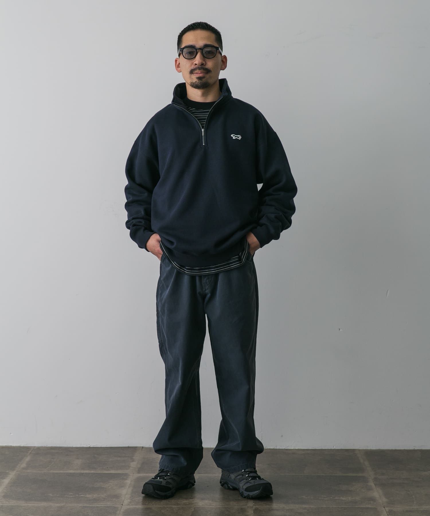 XLサイズ/WEB限定』『別注』PENNEYS×DOORS THE FOX ハーフジップ