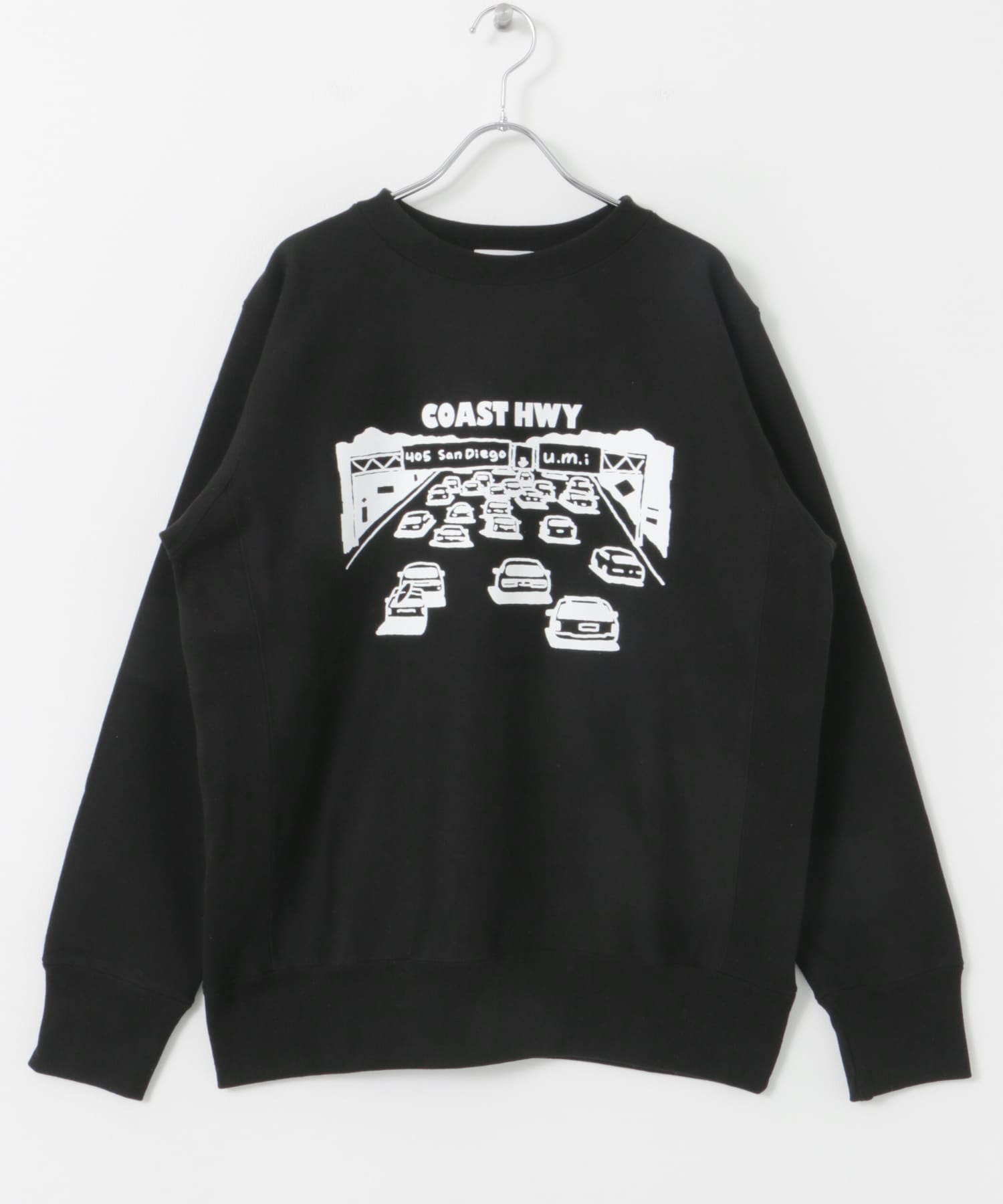 TAKESHI WADA プリントスウェット BLACK M
