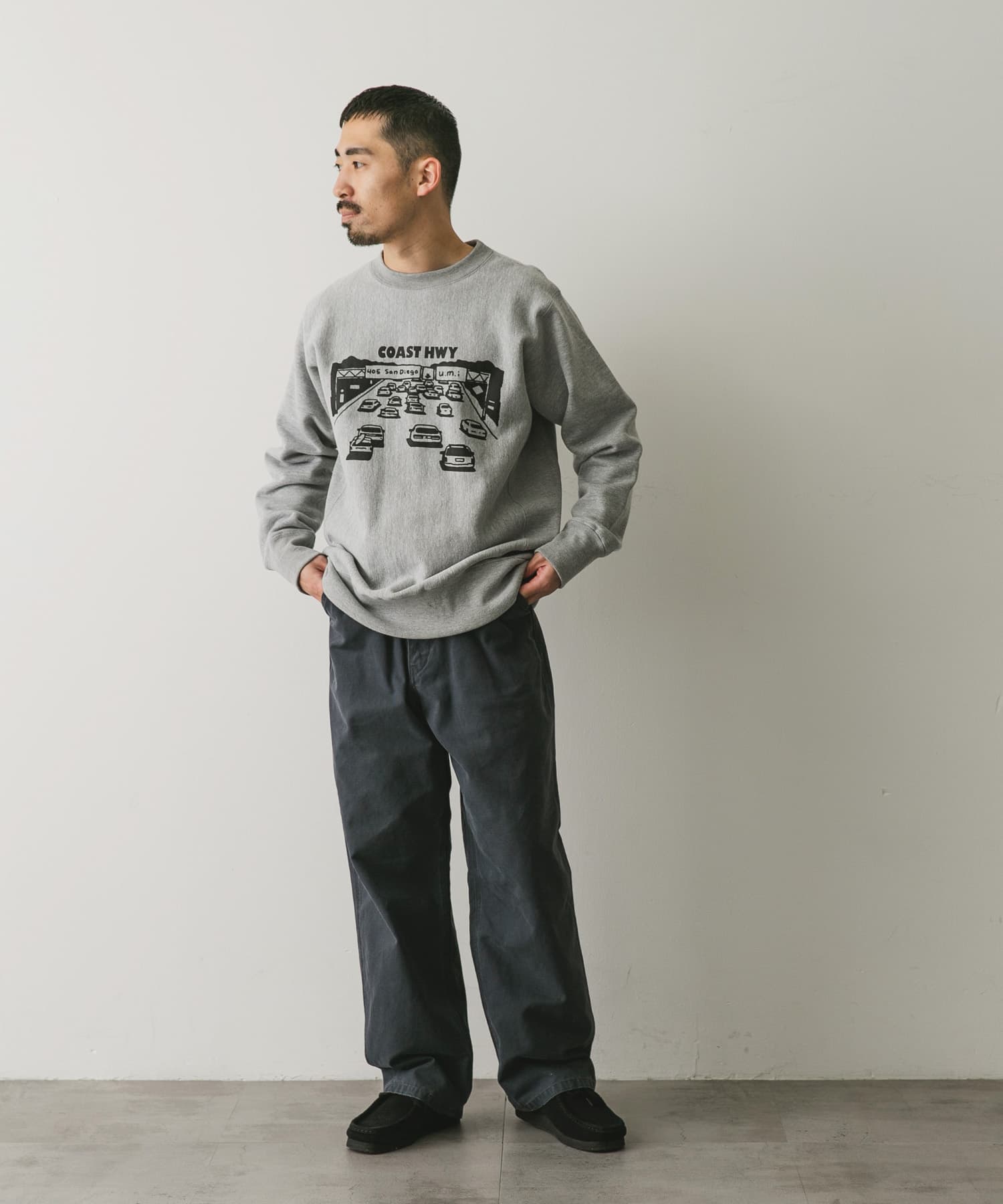 TAKESHI WADA プリントスウェット(M BLACK): トップス｜URBAN RESEARCH